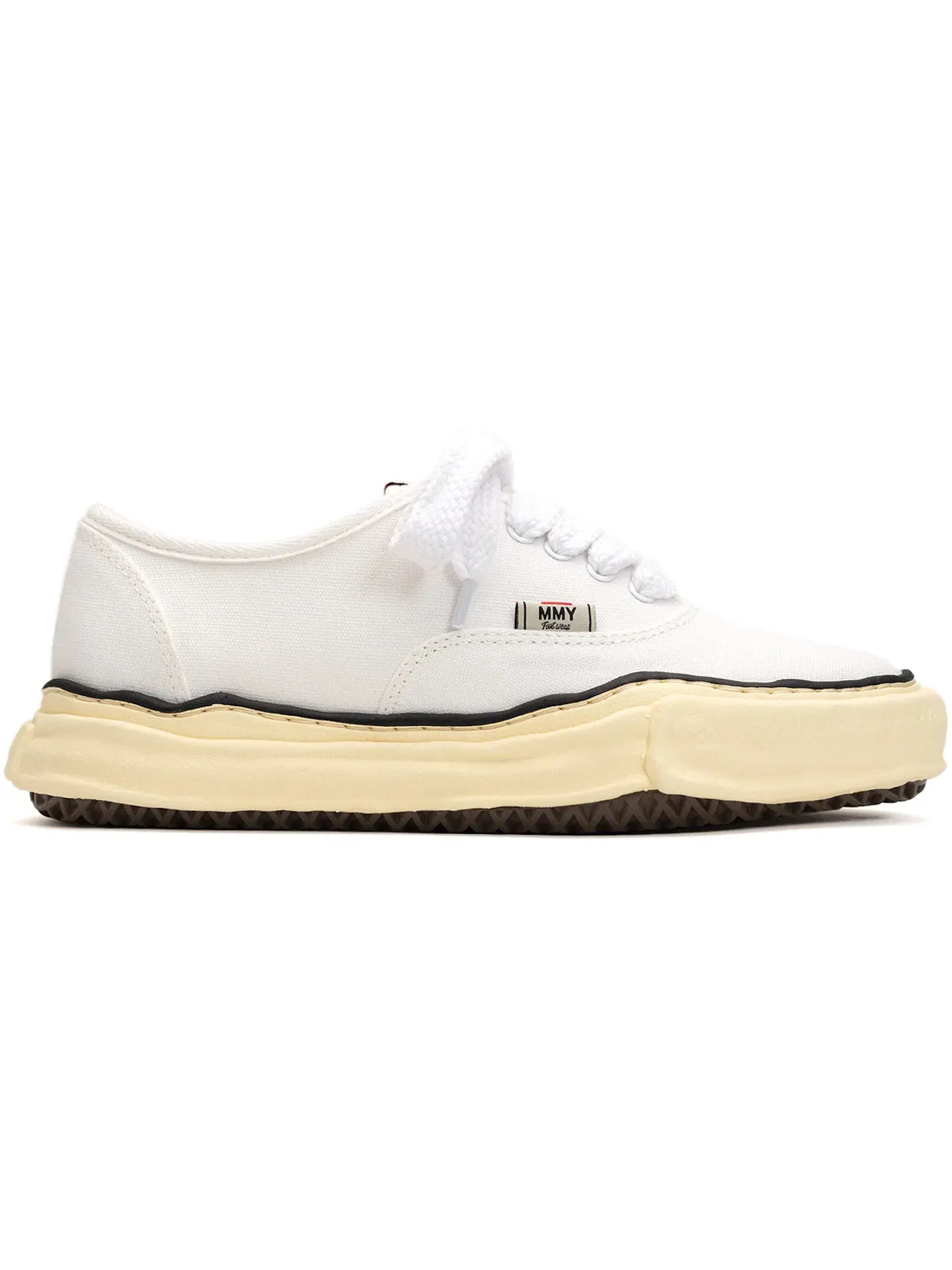 Мужские кеды с винтажной подошвой Maison Mihara Yasuhiro Baker Vintage-Like OG Sole Canvas Low — изображение 1 из 1