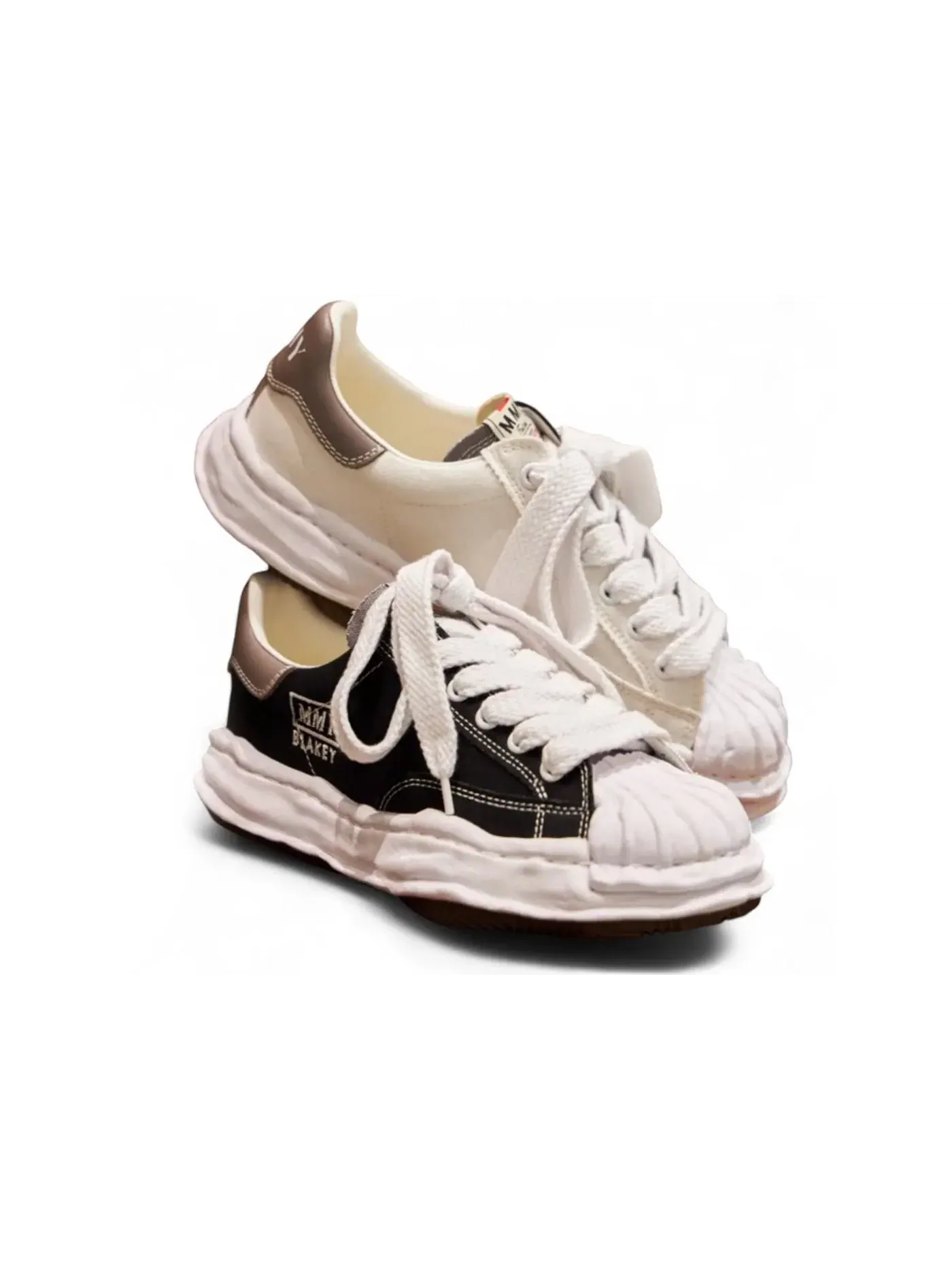 Мужские кроссовки с низким верхом Maison Mihara Yasuhiro Blakey OG Sole Canvas Low 3.0 — изображение 1 из 1, мульти