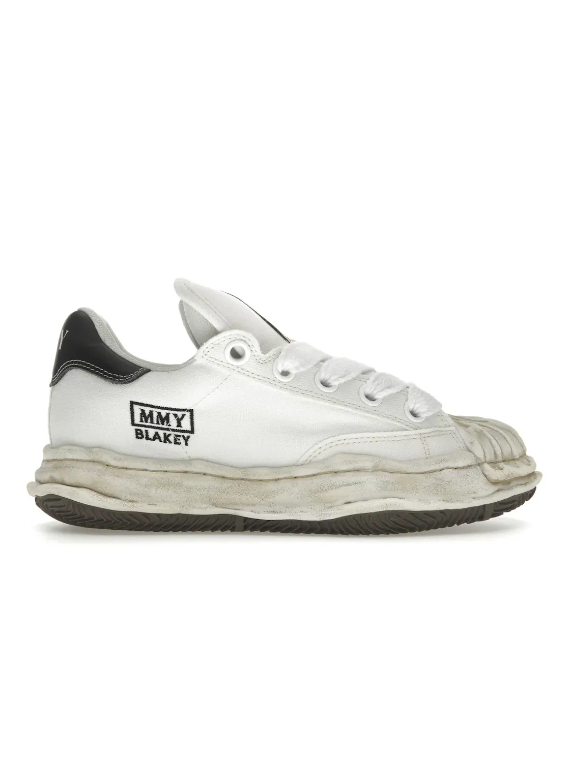 Мужские кроссовки Lifestyle на толстой подошве Maison Mihara Yasuhiro Blakey Puffer OG Sole Canvas Low — изображение 1 из 4
