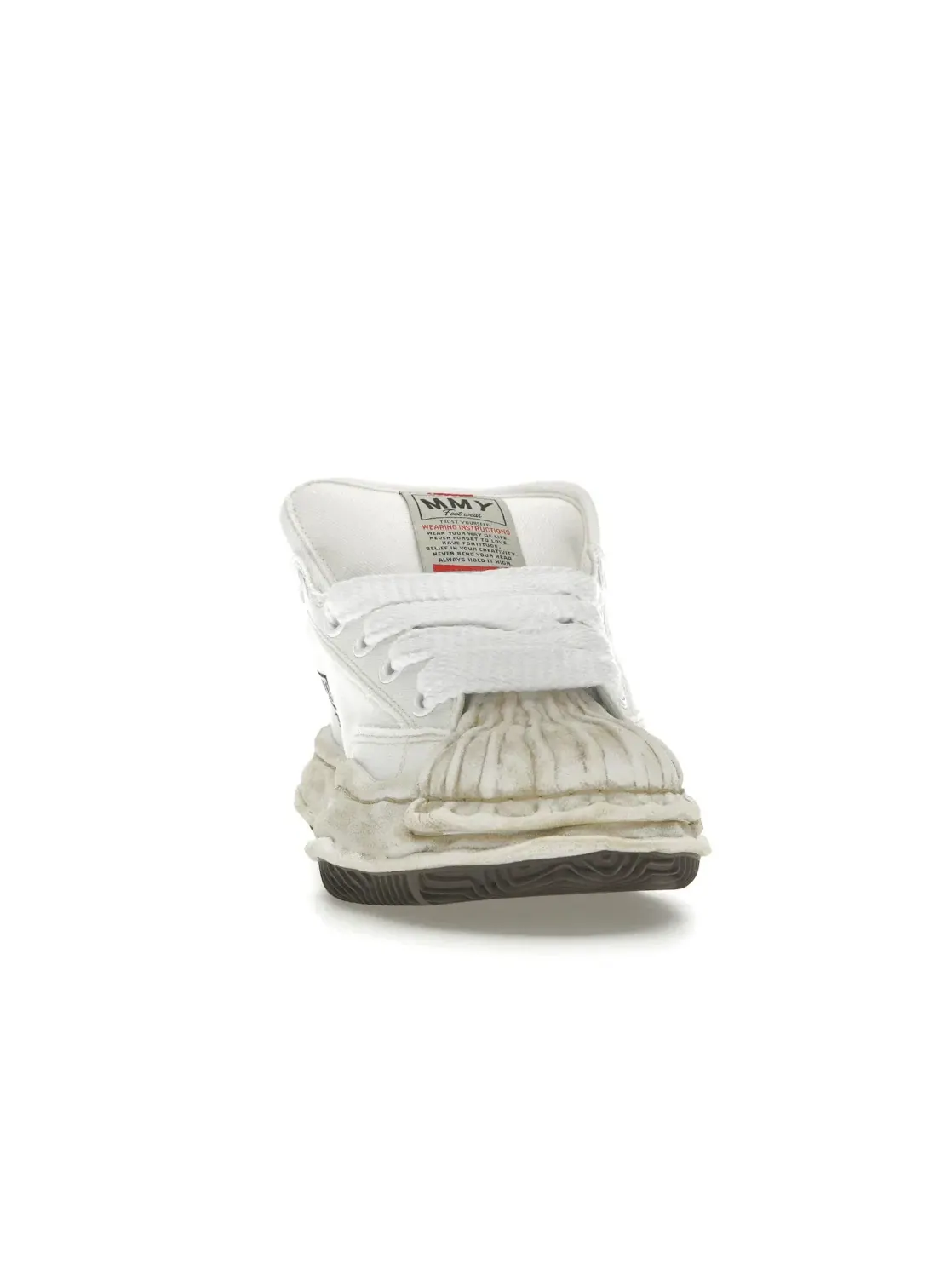 Мужские кроссовки Lifestyle на толстой подошве Maison Mihara Yasuhiro Blakey Puffer OG Sole Canvas Low — изображение 2 из 4