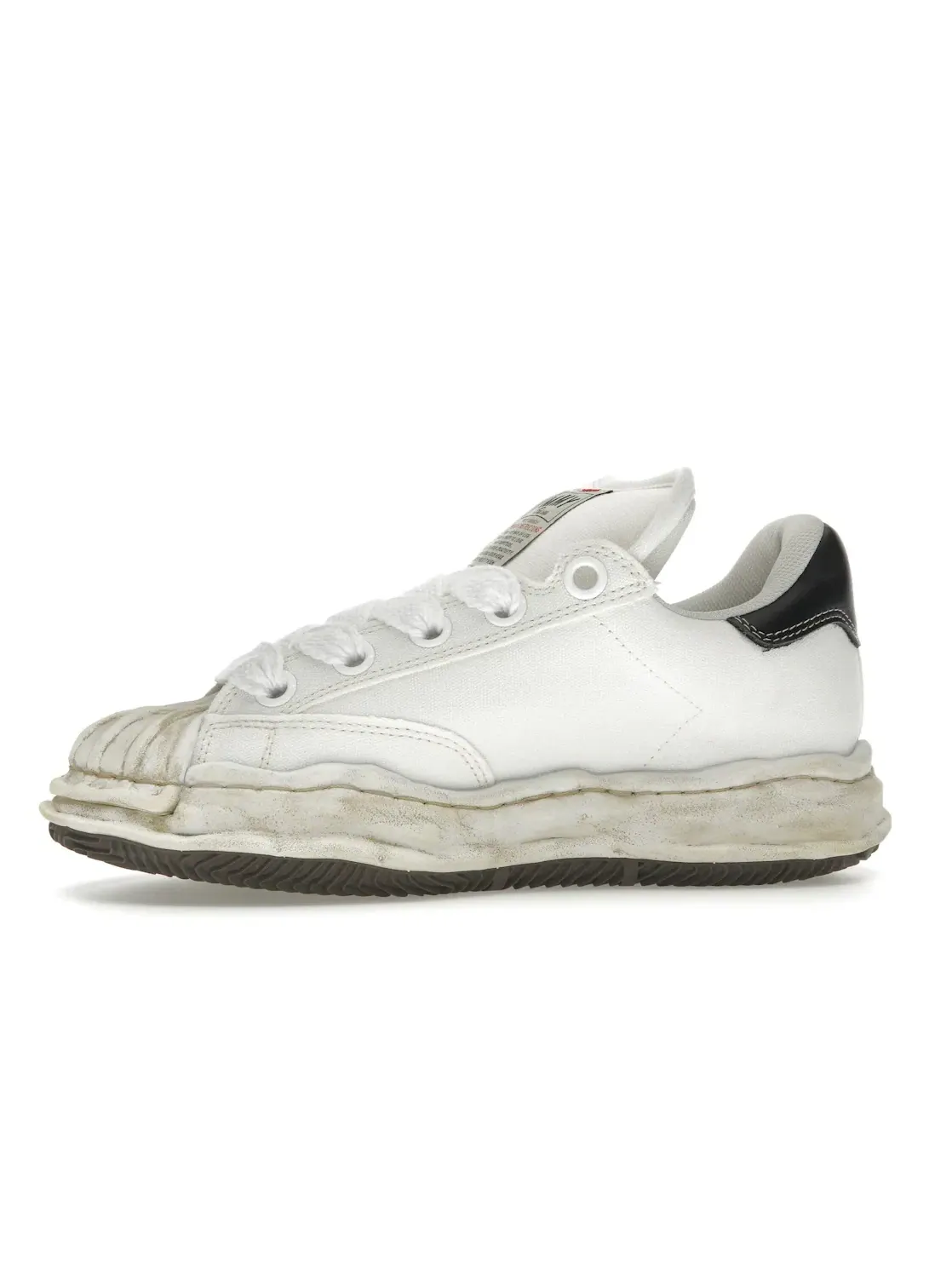 Мужские кроссовки Lifestyle на толстой подошве Maison Mihara Yasuhiro Blakey Puffer OG Sole Canvas Low — изображение 3 из 4