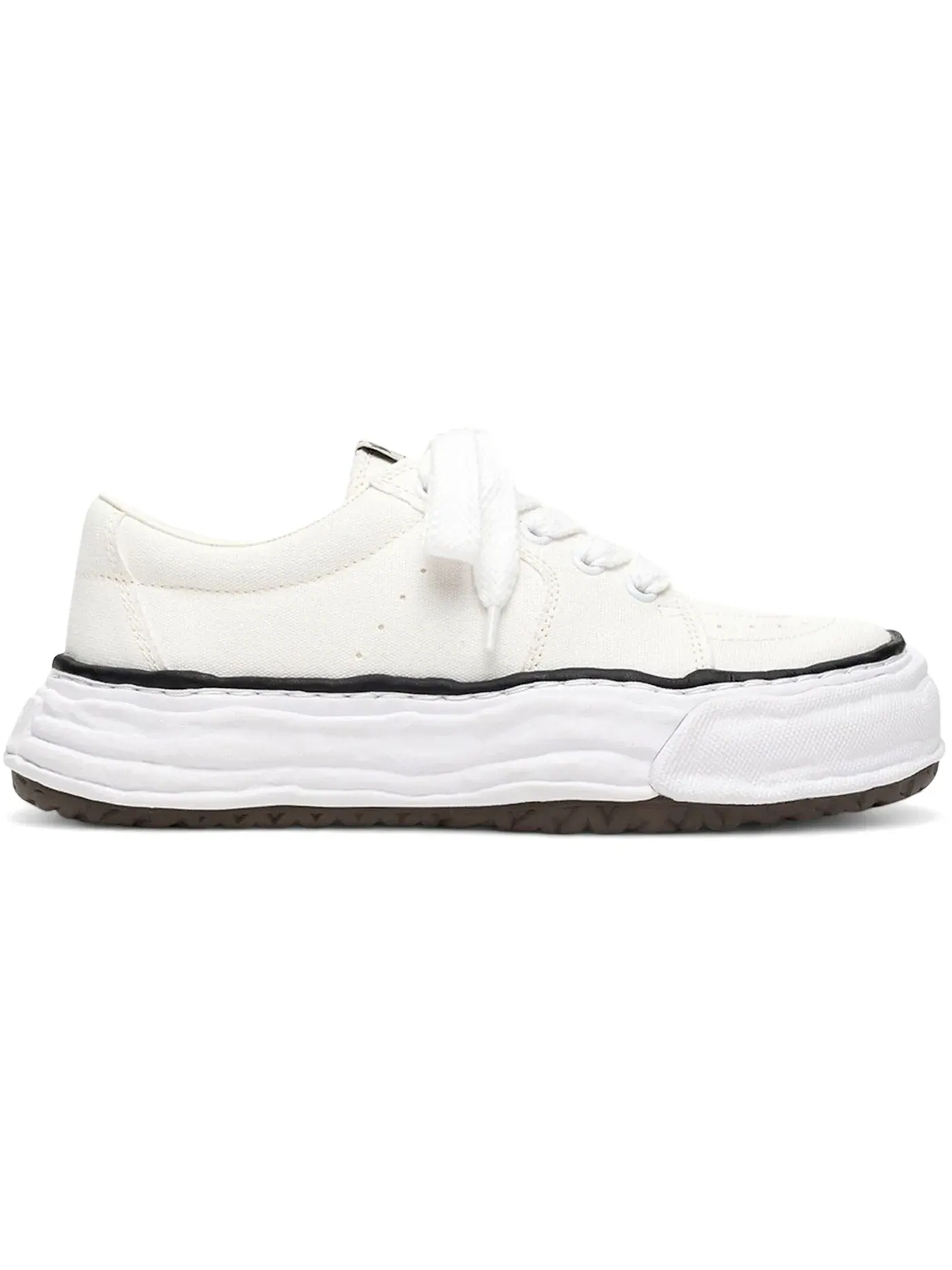 Мужские кеды с низким верхом Maison Mihara Yasuhiro Eric OG Sole Canvas Low — изображение 1 из 1, белый