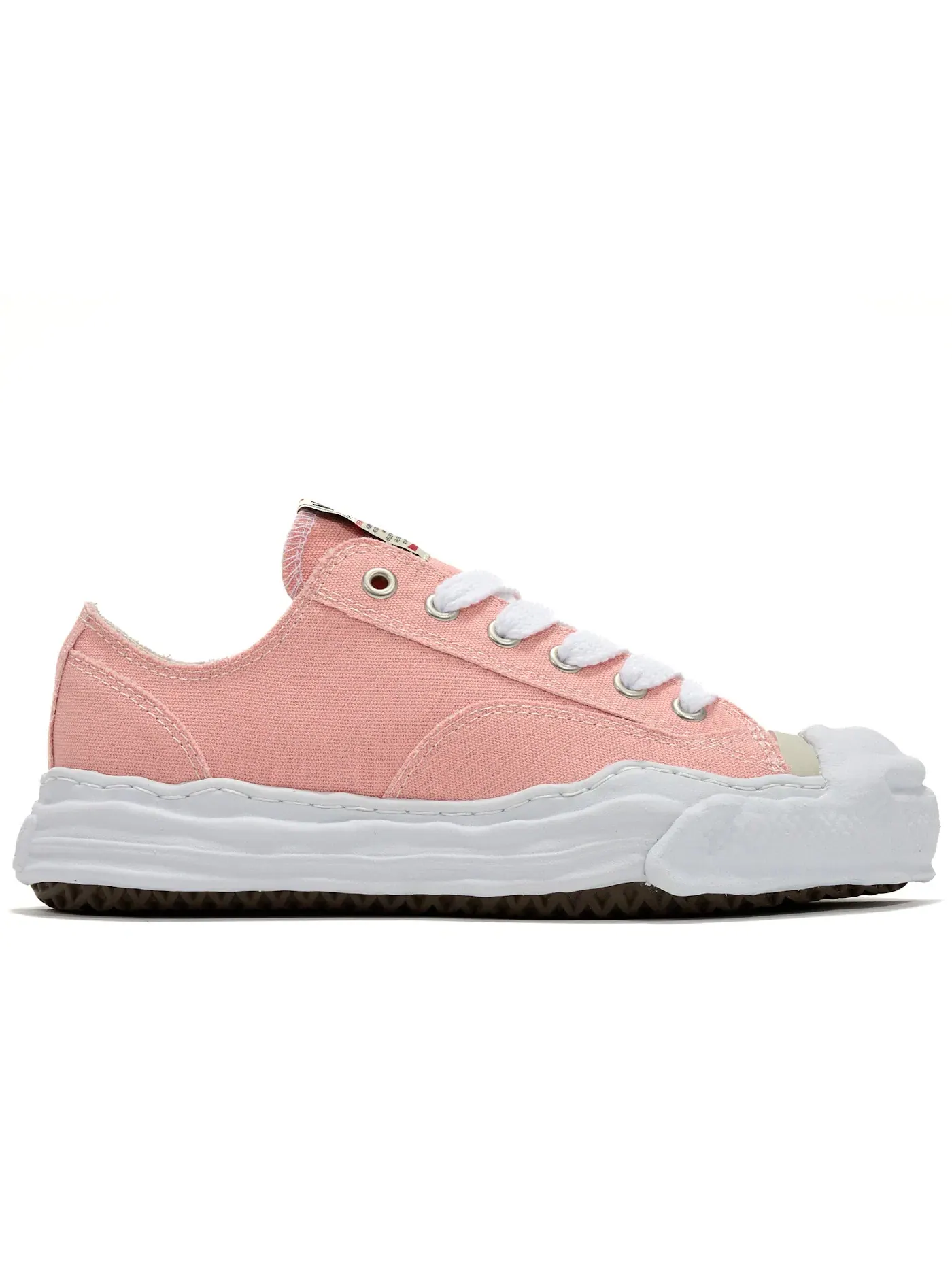 Мужские кеды из парусины с деконструированной подошвой Maison Mihara Yasuhiro Hank OG Sole Canvas Low — изображение 1 из 1