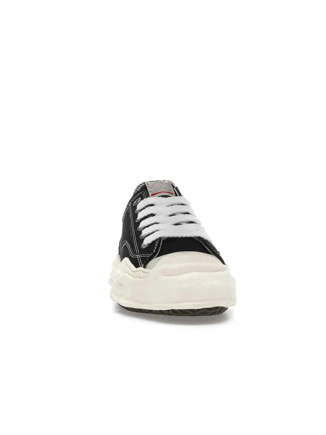 Мужские кроссовки с парусиновым верхом Maison Mihara Yasuhiro Hank Vintage Sole Canvas Low — изображение 2 из 4, черный