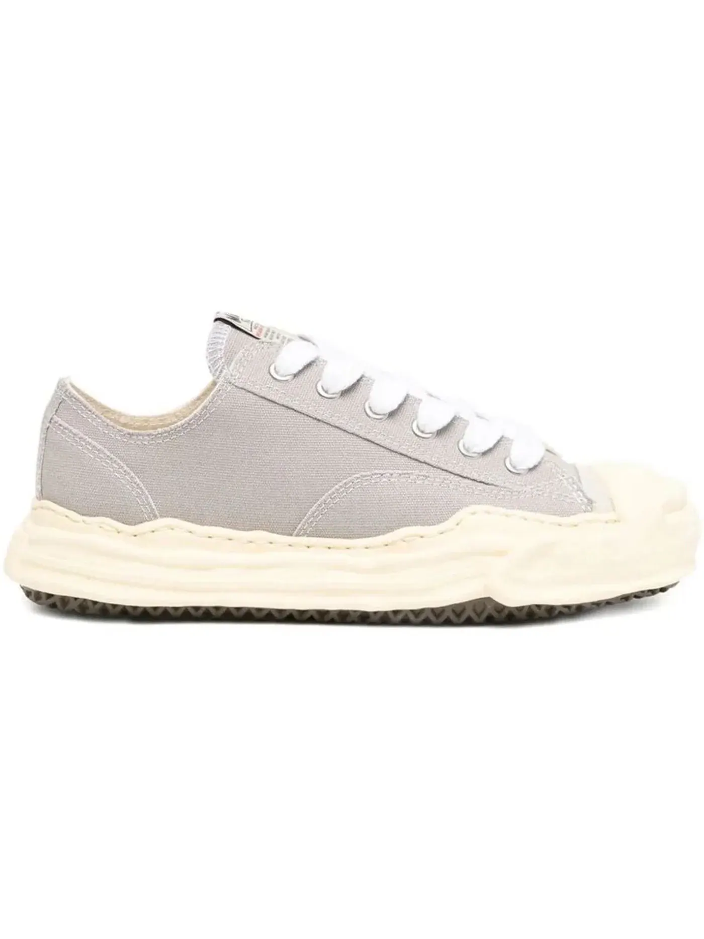 Мужские кроссовки для повседневной носки Maison Mihara Yasuhiro Hank VL OG Sole Canvas Low — изображение 1 из 1, серый