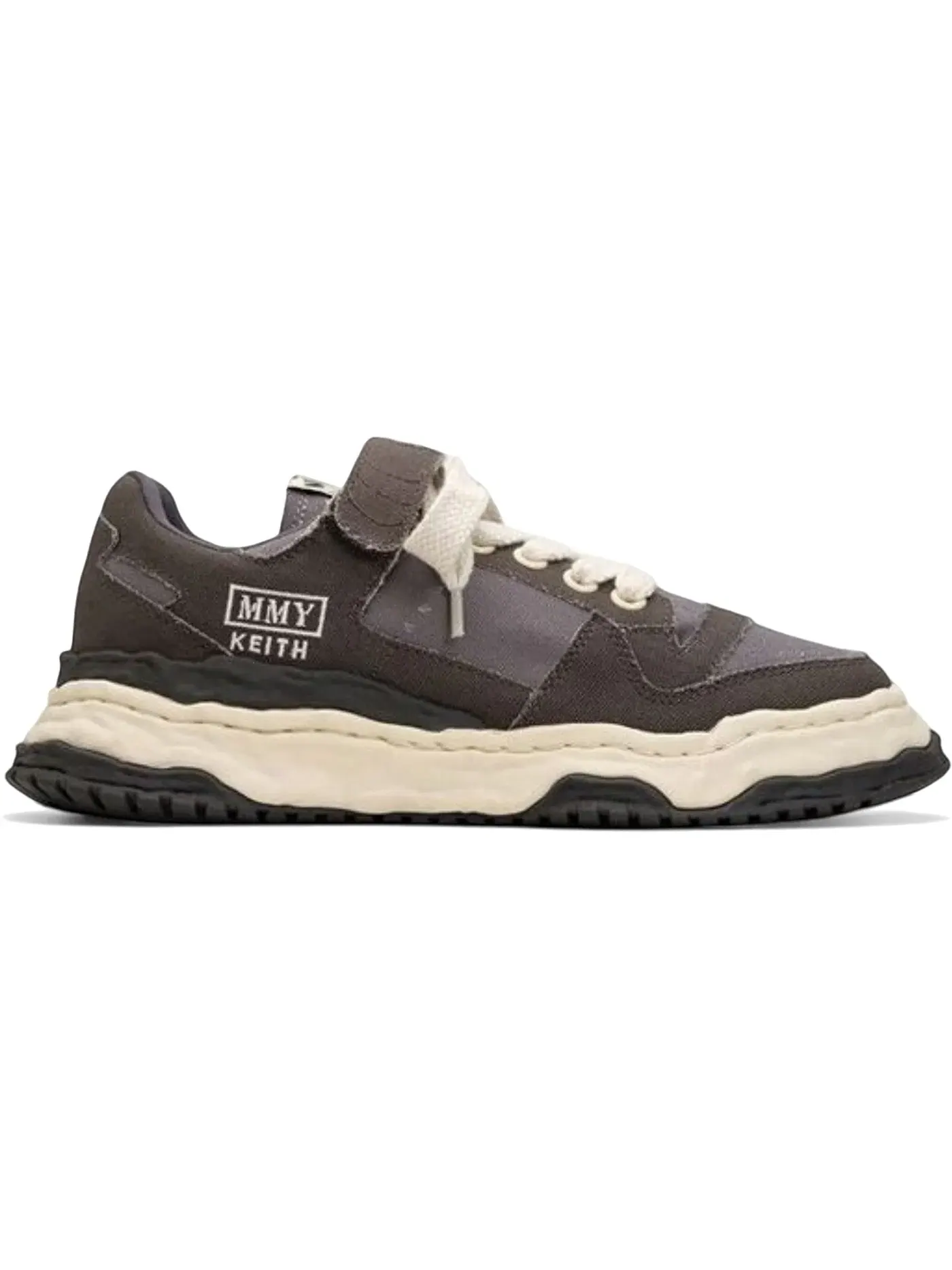 Мужские кроссовки с низким верхом Maison Mihara Yasuhiro Keith OG Sole Canvas Low — изображение 1 из 1, серый