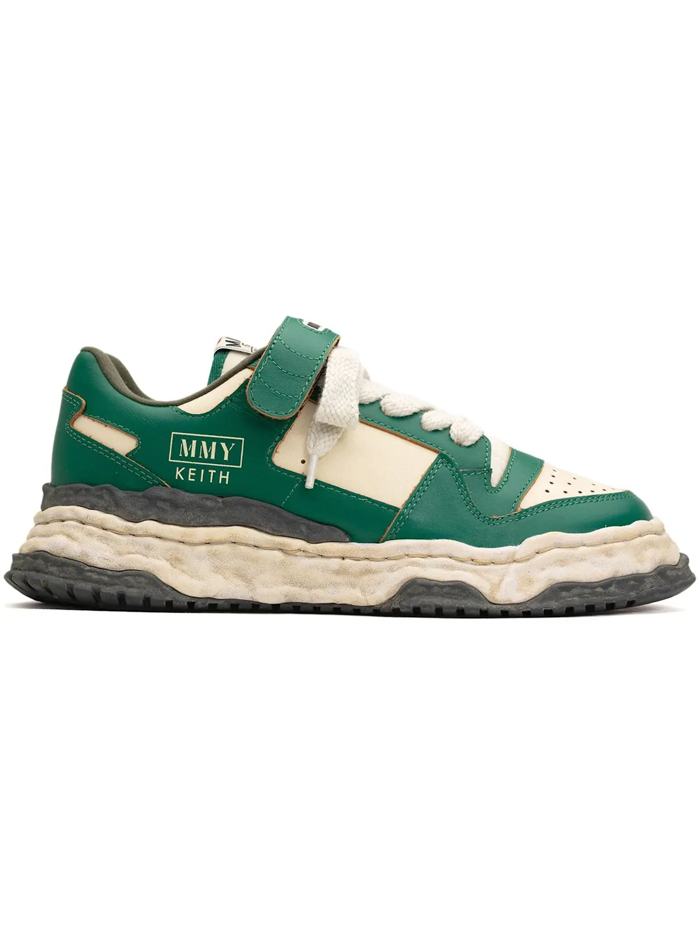 Мужские кеды Lifestyle Keith OG Sole VL Leather Low Maison Mihara Yasuhiro — изображение 1 из 1, зеленый белый