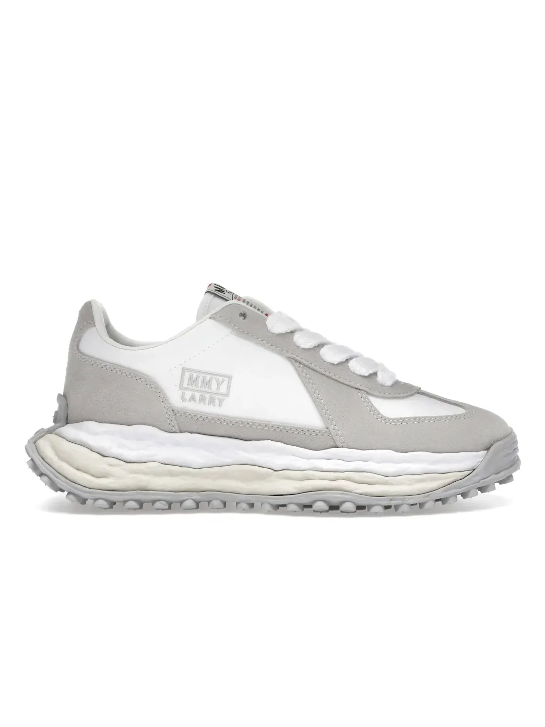 Мужские кроссовки Lifestyle Maison Mihara Yasuhiro Larry OG Sole Mix Material Low — изображение 1 из 4, белый