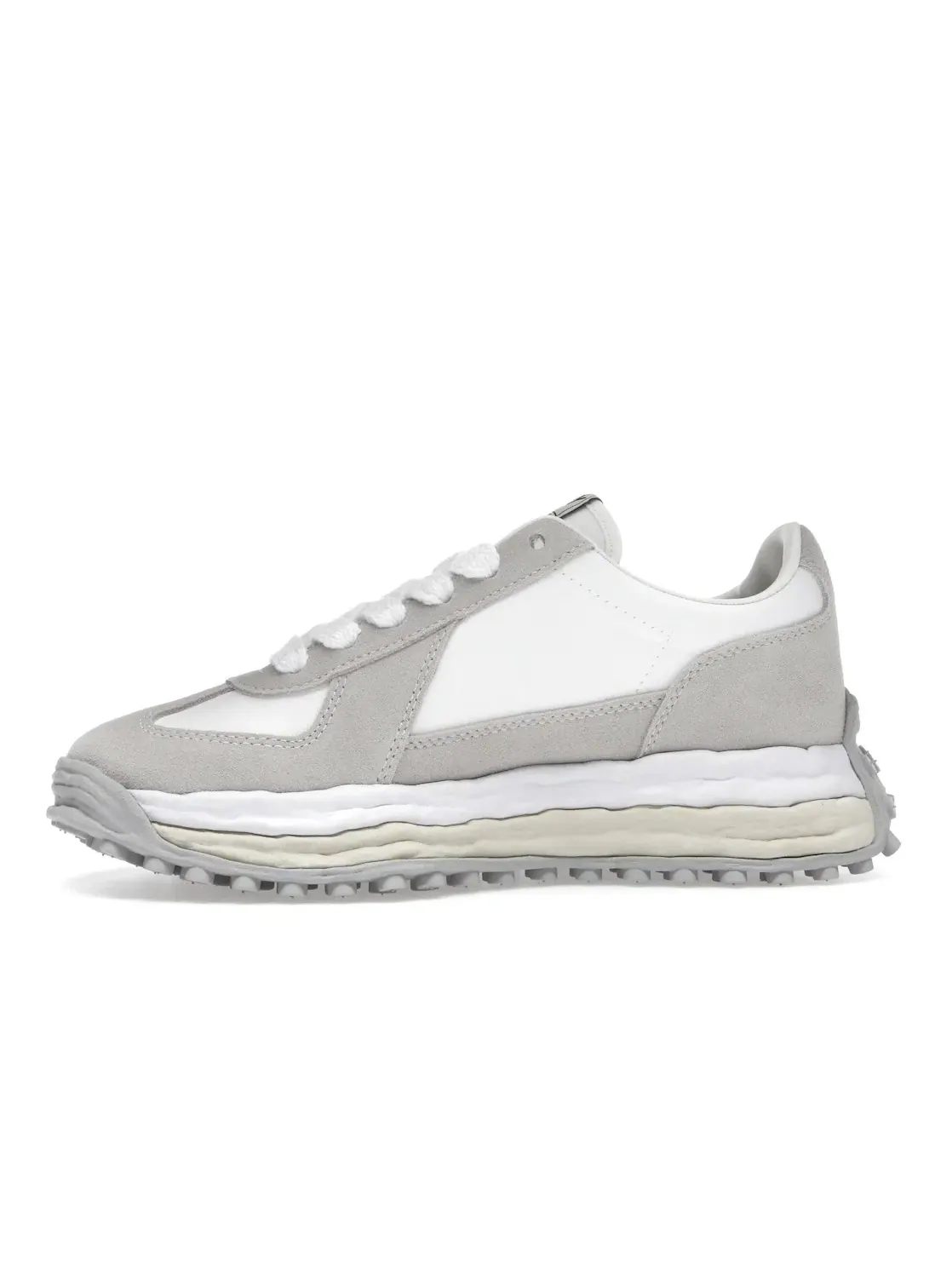 Мужские кроссовки Lifestyle Maison Mihara Yasuhiro Larry OG Sole Mix Material Low — изображение 3 из 4, белый