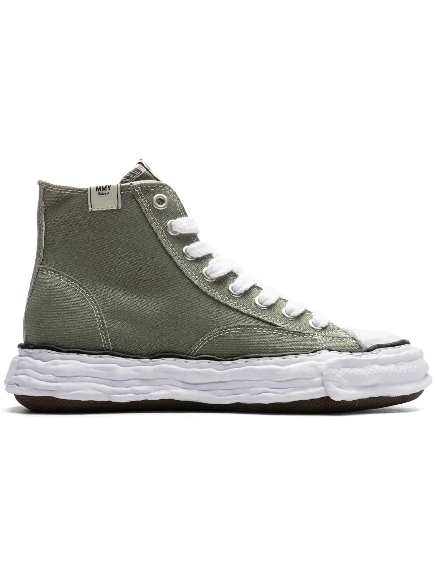 Мужские кеды с оригинальной подошвой Peterson 23 OG Sole Canvas High Maison Mihara Yasuhiro — изображение 1 из 1, зеленый