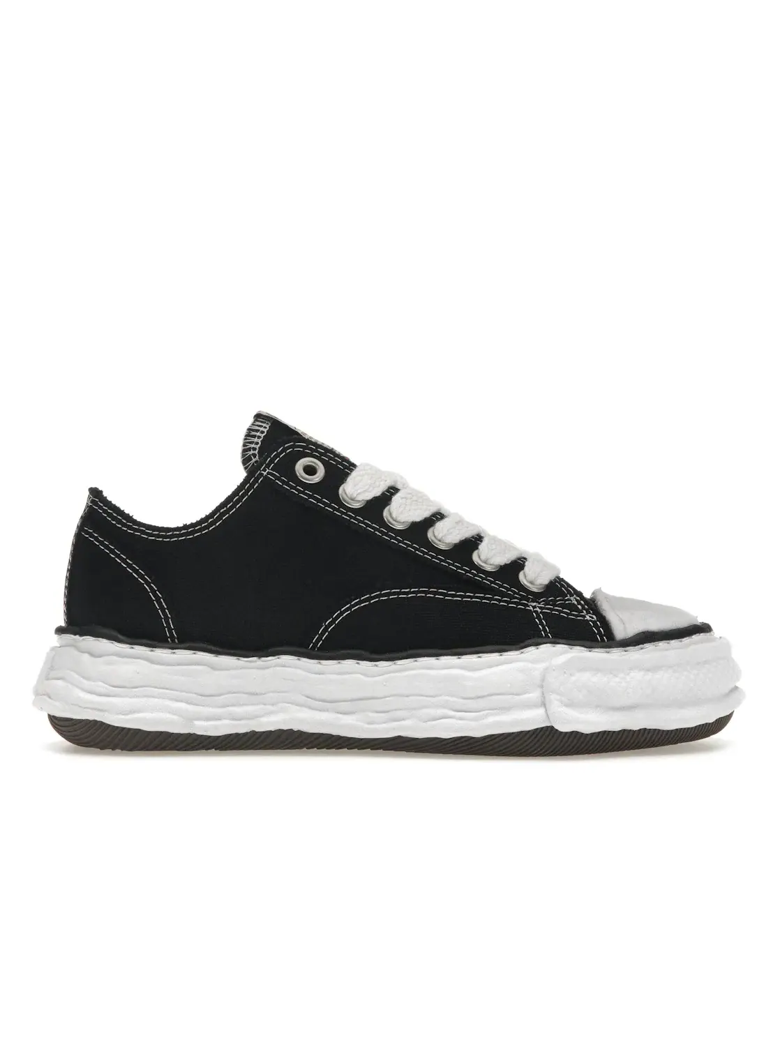 Мужские кроссовки с оригинальной подошвой Maison Mihara Yasuhiro Peterson 23 OG Sole Canvas Low — изображение 1 из 4