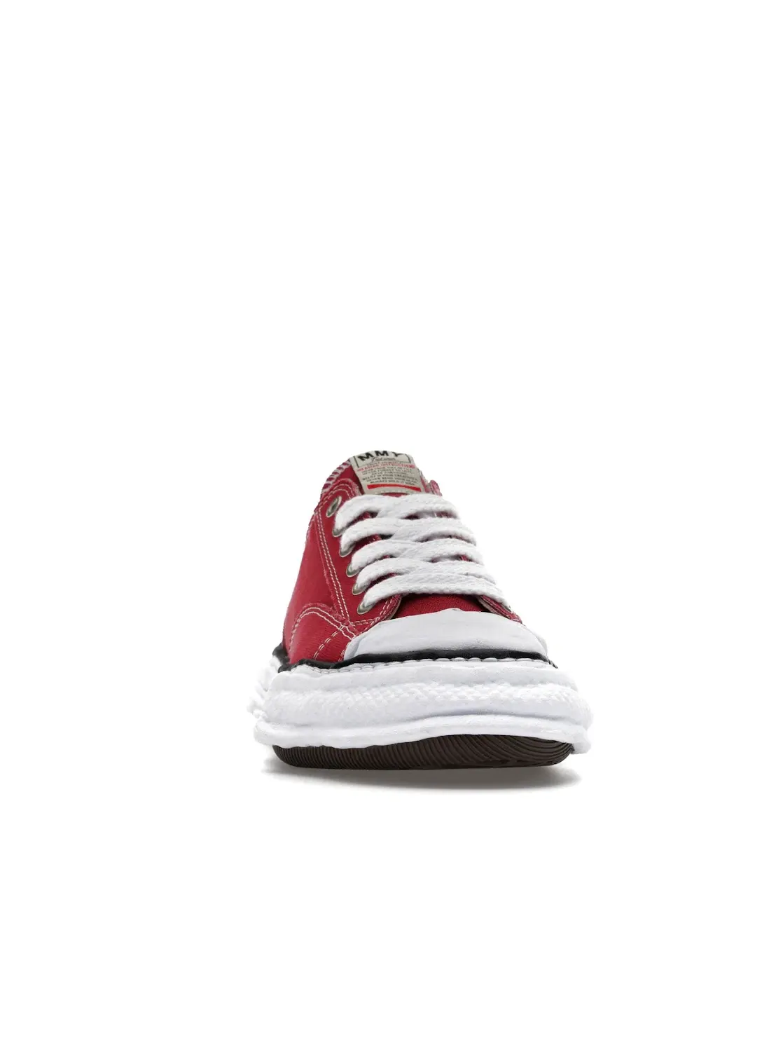 Мужские кроссовки с низким верхом Maison Mihara Yasuhiro Peterson 23 OG Sole Canvas Low — изображение 2 из 4, бордо