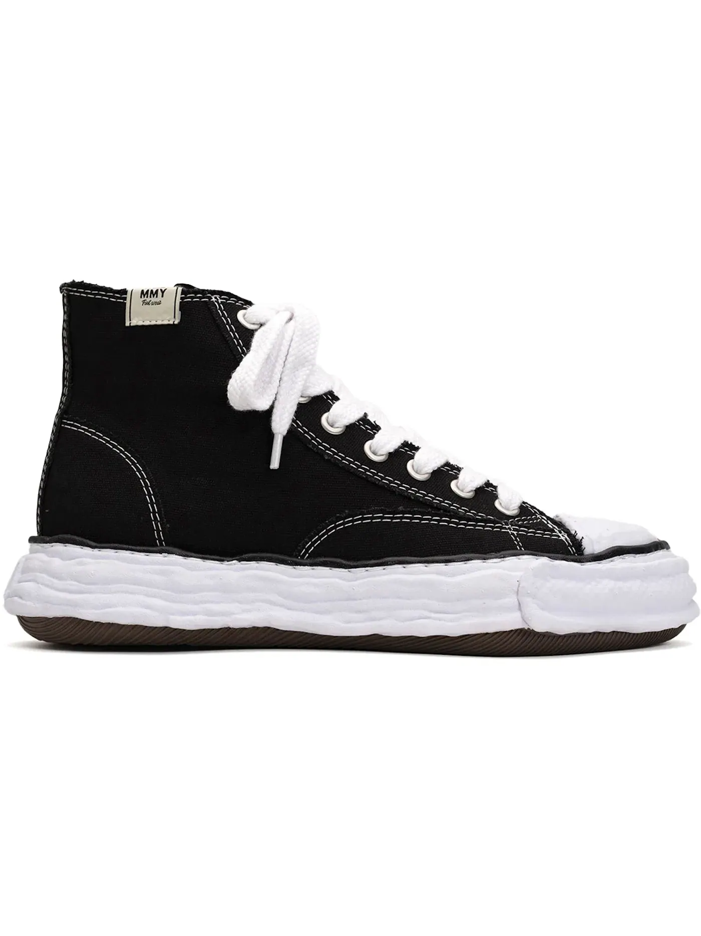 Мужские кроссовки на толстой подошве Maison Mihara Yasuhiro Peterson 23 OG Sole Canvas High — изображение 1 из 1