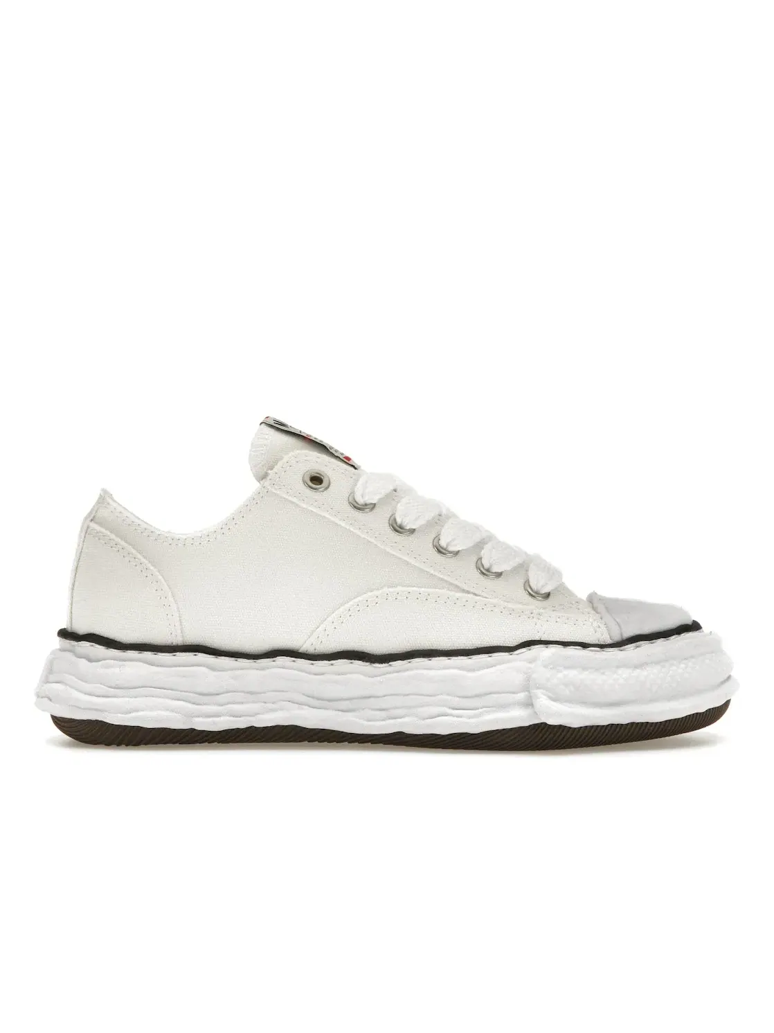 Мужские кроссовки на шнуровке Peterson 23 OG Sole Canvas Low Maison Mihara Yasuhiro — изображение 1 из 4, белый