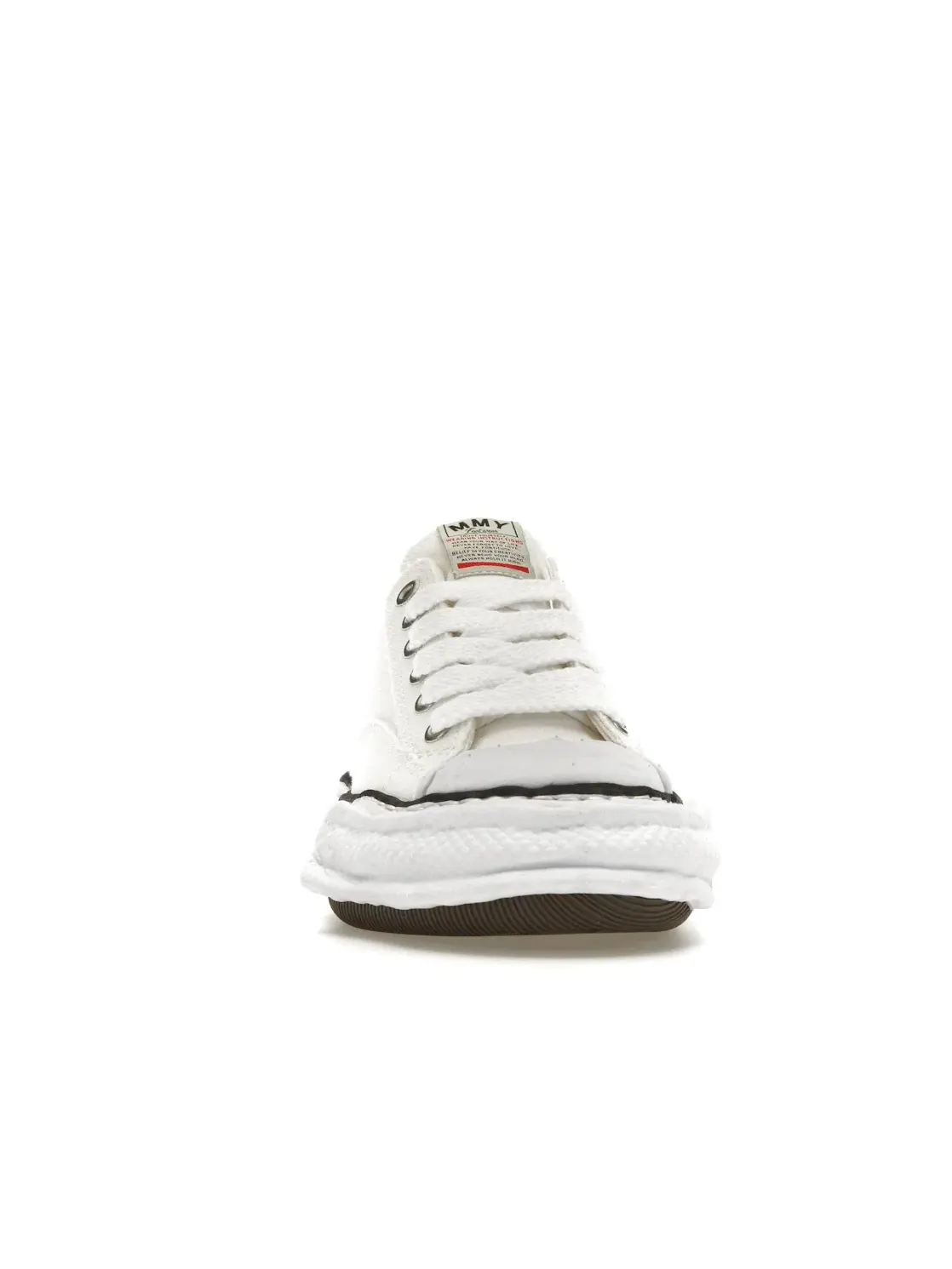 Мужские кроссовки на шнуровке Peterson 23 OG Sole Canvas Low Maison Mihara Yasuhiro — изображение 2 из 4, белый