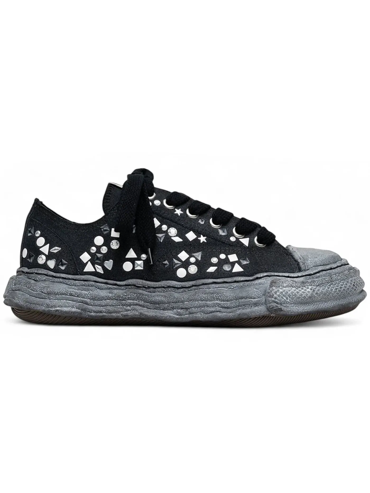 Мужские кроссовки на низком профиле Peterson 23 OG Sole Embellished Canvas Maison Mihara Yasuhiro — изображение 1 из 1