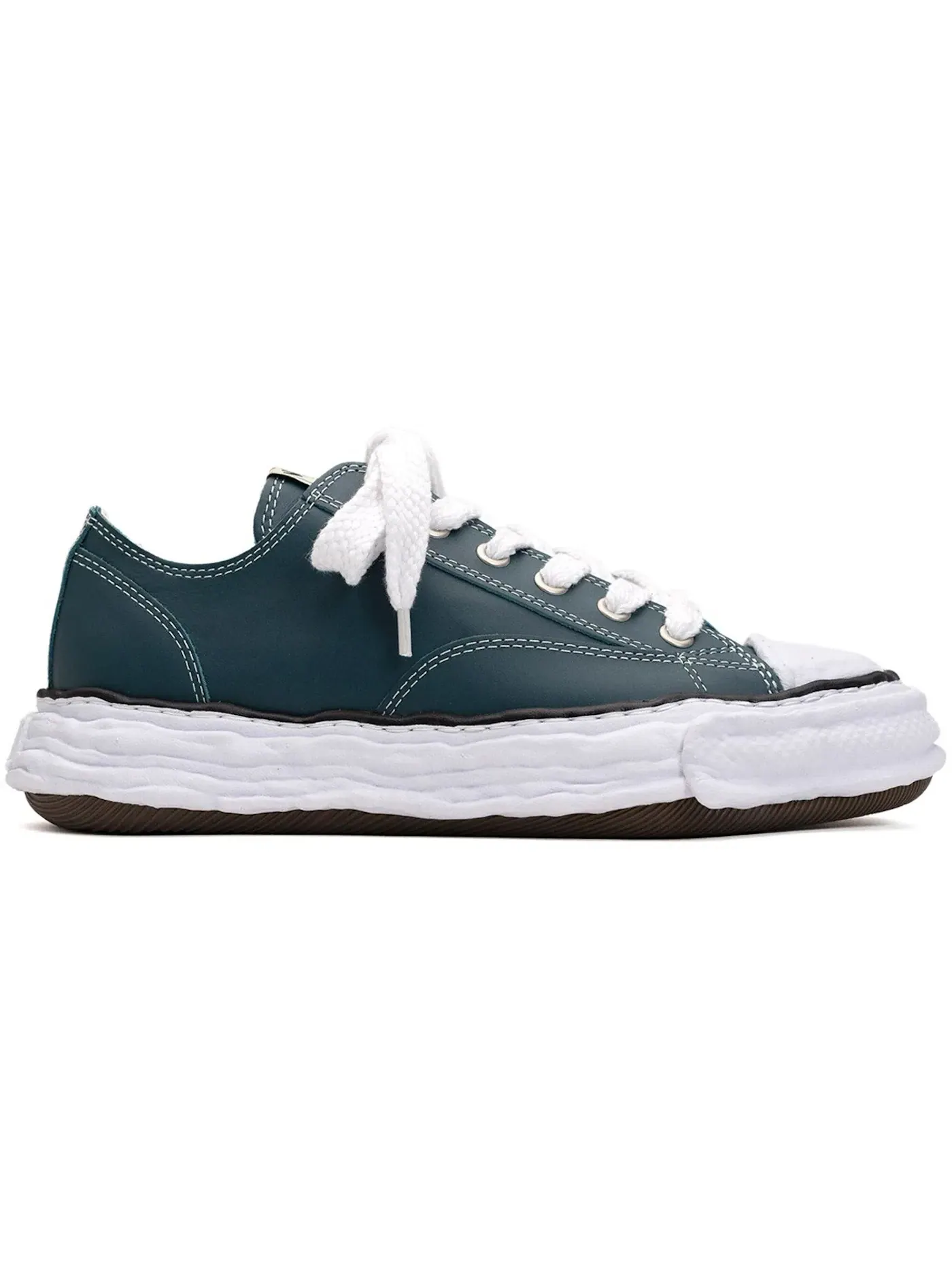 Мужские кроссовки с низким верхом Maison Mihara Yasuhiro Peterson 23 OG Sole Leather Low — изображение 1 из 1, синий