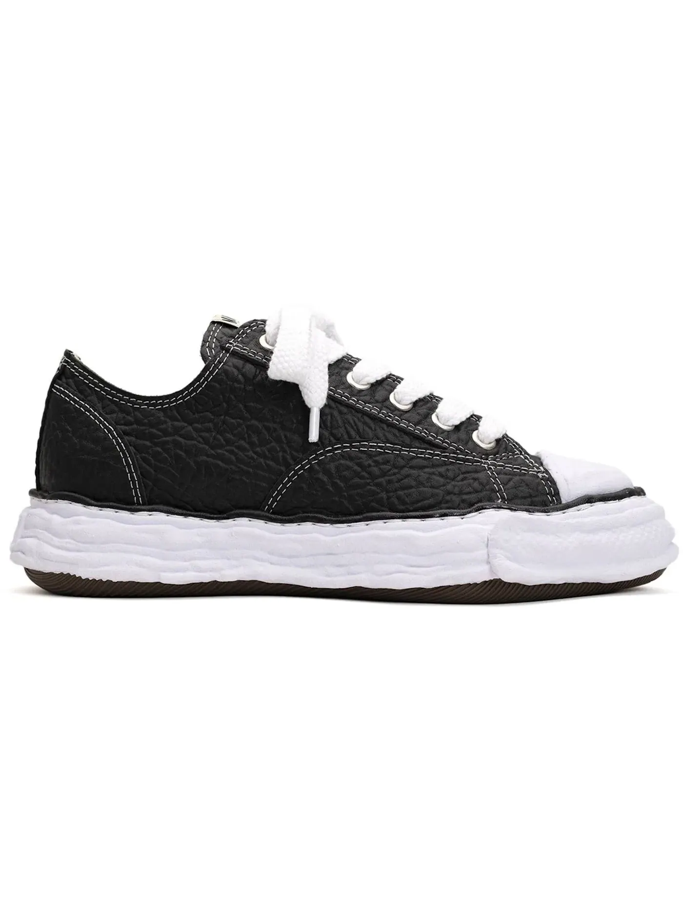 Мужские кроссовки Lifestyle Maison Mihara Yasuhiro Peterson 23 OG Sole Monster Leather Low — изображение 1 из 1, черный