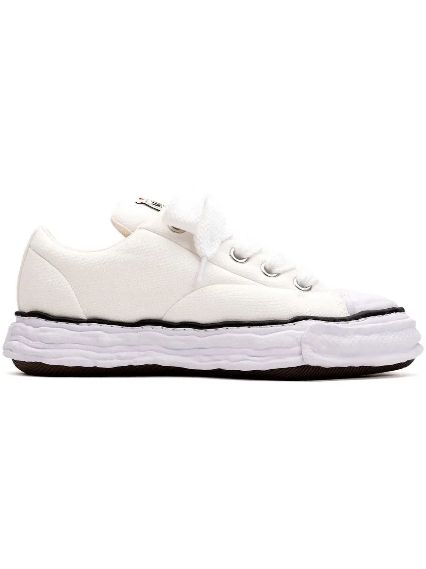 Мужские кроссовки Lifestyle Maison Mihara Yasuhiro Peterson 23 OG Sole Padded Canvas Low — изображение 1 из 1, белый
