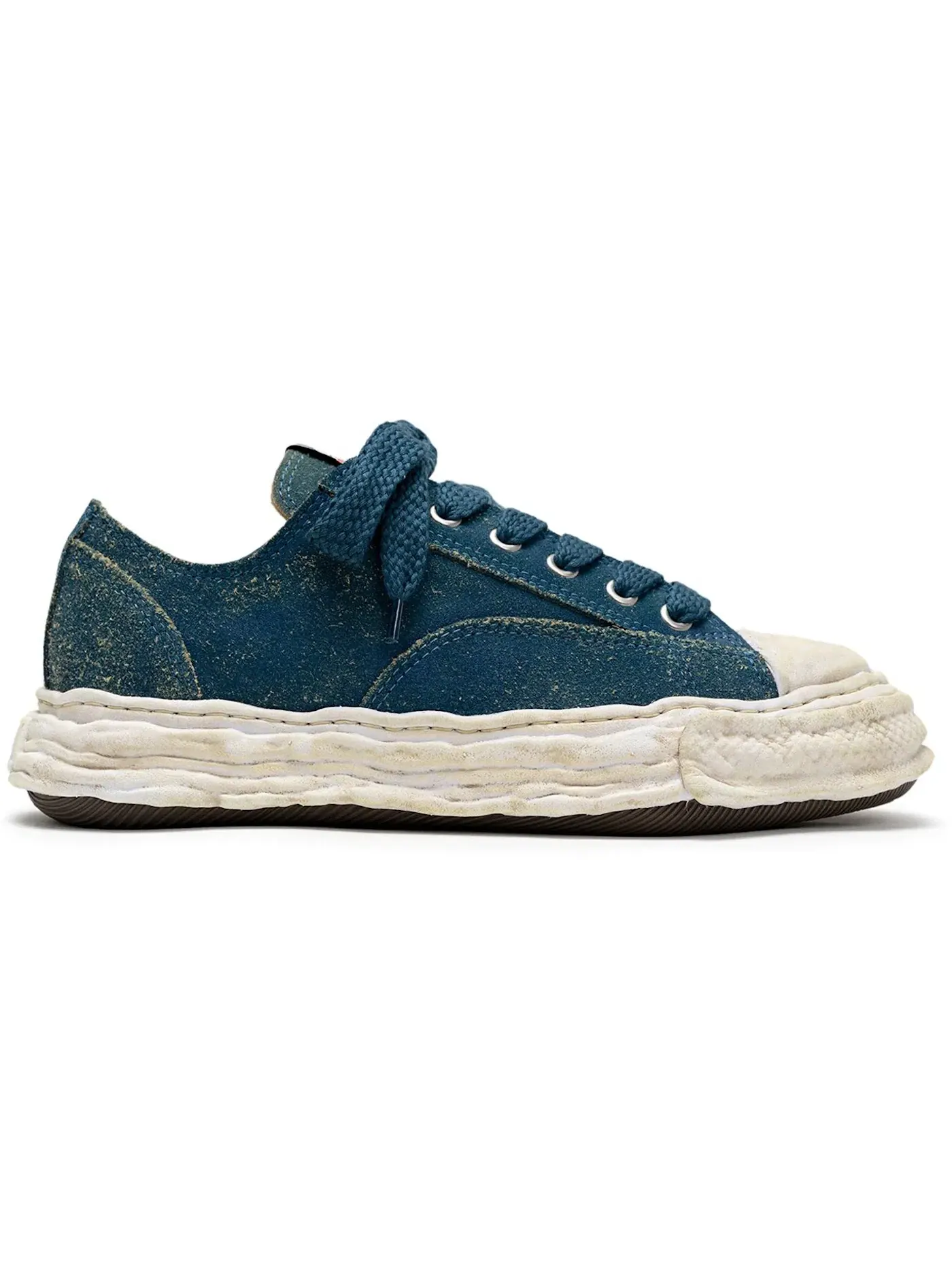 Мужские кроссовки на низком ходу Peterson 23 OG Sole Vintage Suede Low Maison Mihara Yasuhiro — изображение 1 из 1, синий