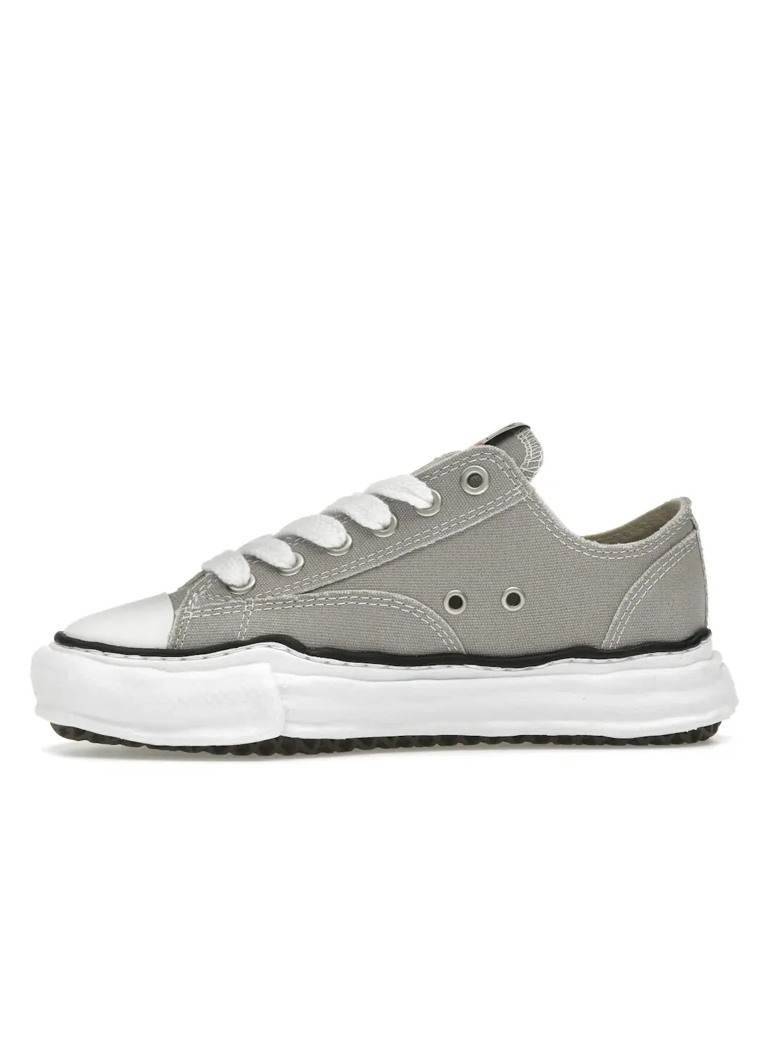 Мужские кроссовки на низком профиле Peterson OG Sole Canvas Low Maison Mihara Yasuhiro — изображение 3 из 4, серый
