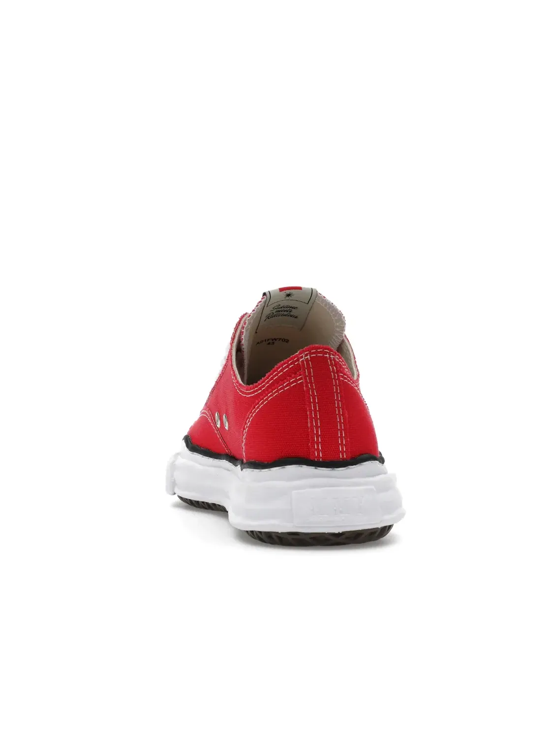 Мужские кеды Peterson OG Sole Canvas Low Maison Mihara Yasuhiro — изображение 4 из 4, красный