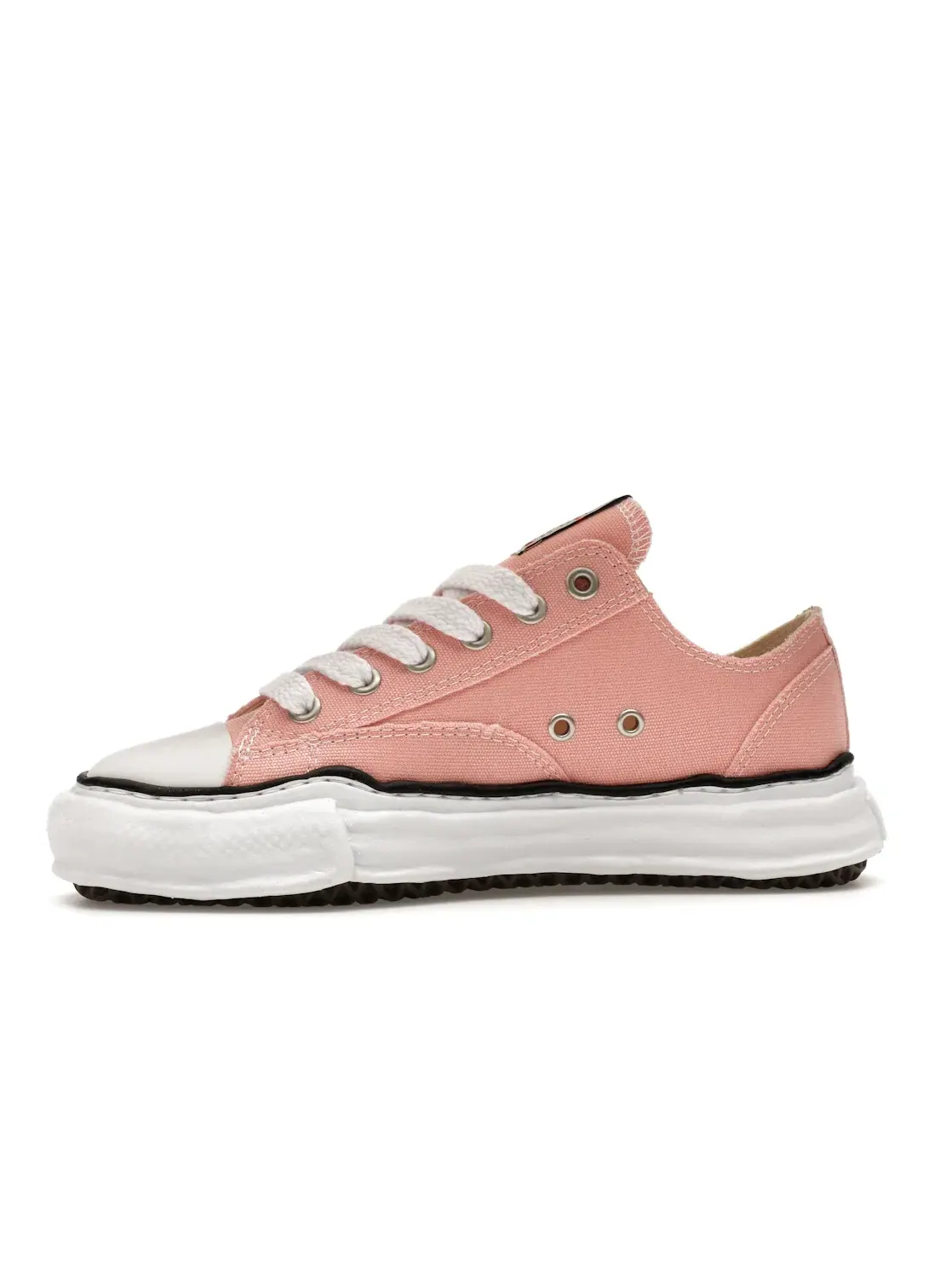 Мужские кроссовки с низким верхом Peterson OG Sole Canvas Low Maison Mihara Yasuhiro — изображение 3 из 4, розовый/белый
