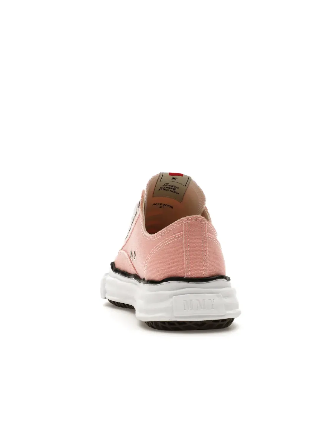 Мужские кроссовки с низким верхом Peterson OG Sole Canvas Low Maison Mihara Yasuhiro — изображение 4 из 4, розовый/белый