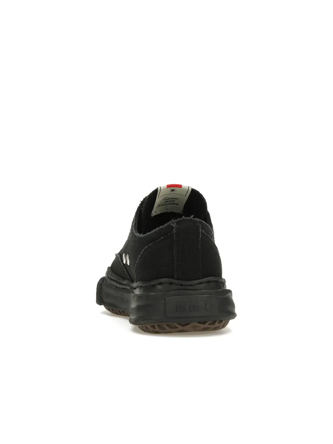 Мужские кеды с оригинальной подошвой Maison Mihara Yasuhiro Peterson OG Sole Canvas Low — изображение 4 из 4, черный