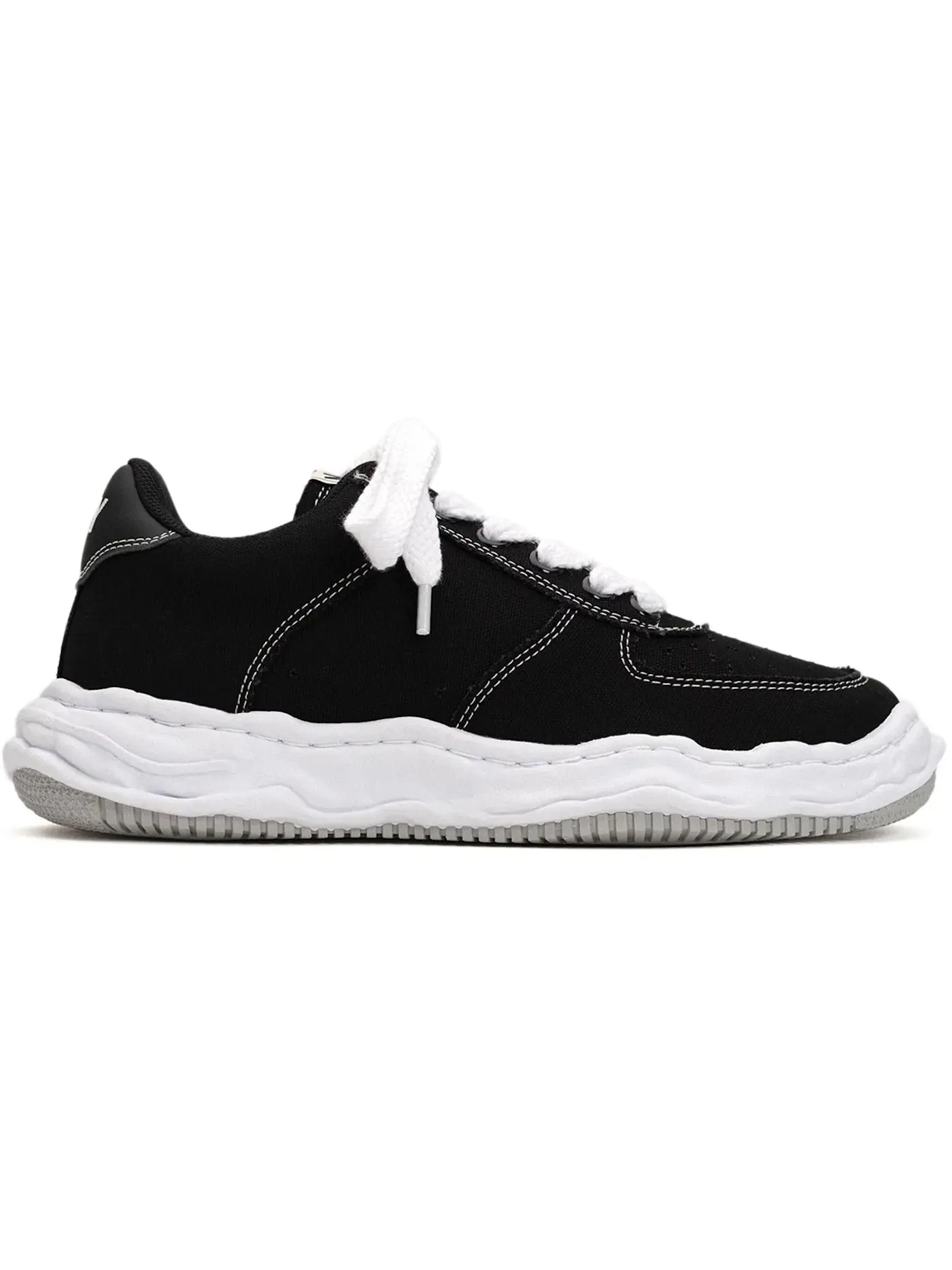 Мужские кроссовки Lifestyle Maison Mihara Yasuhiro Wayne OG Sole Canvas Low — изображение 1 из 1, черный