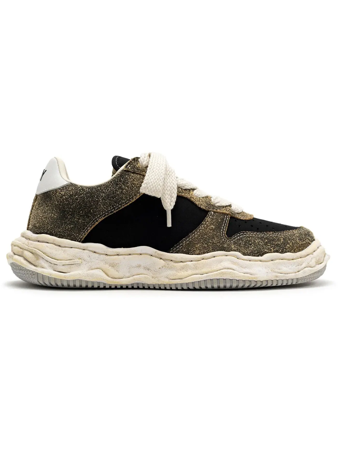 Мужские кроссовки Lifestyle Maison Mihara Yasuhiro Wayne OG Sole Mix Material Low — изображение 1 из 1, черный