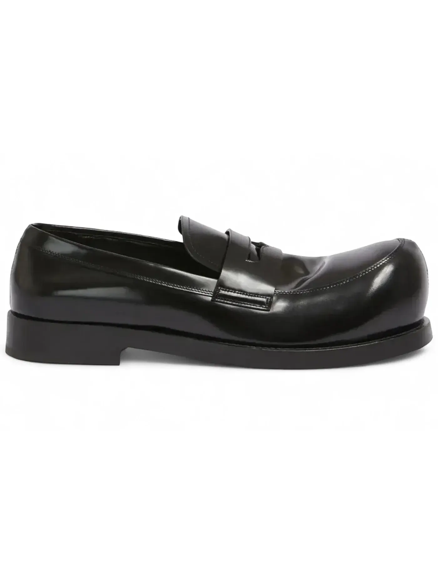 Мужские лоферы Marni Leather New Wave Loafer — изображение 1 из 1, черный