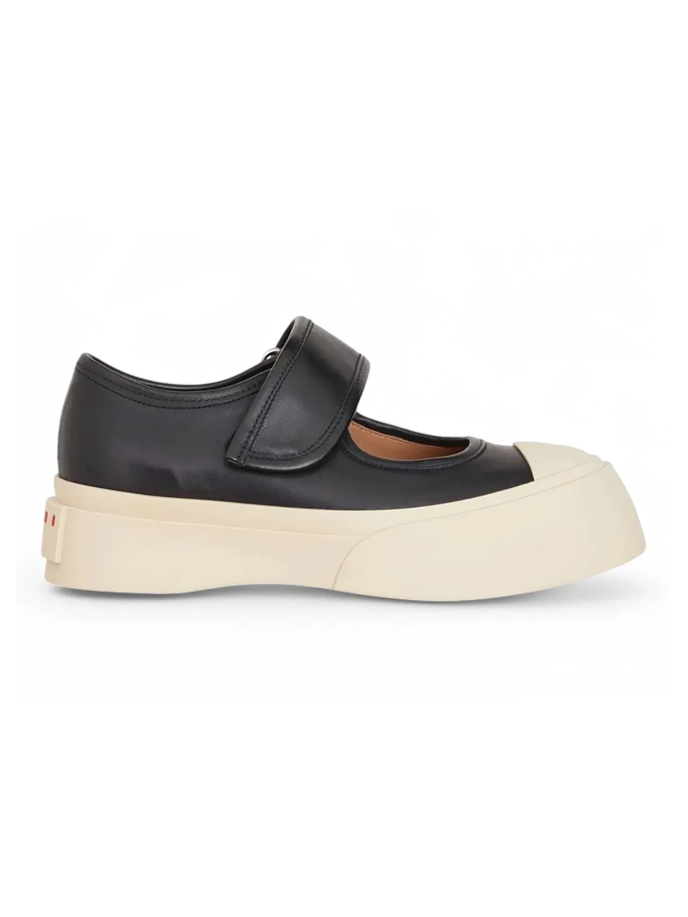 Женские кеды-лодочки Mary Jane Low-Top Sneakers Marni — изображение 1 из 1, черный