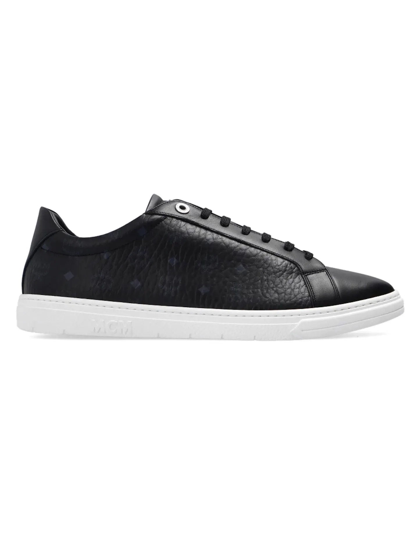 Мужские кроссовки с кожаным верхом MCM Terrain Derby Low Top MCM — изображение 1 из 1, черный/белый