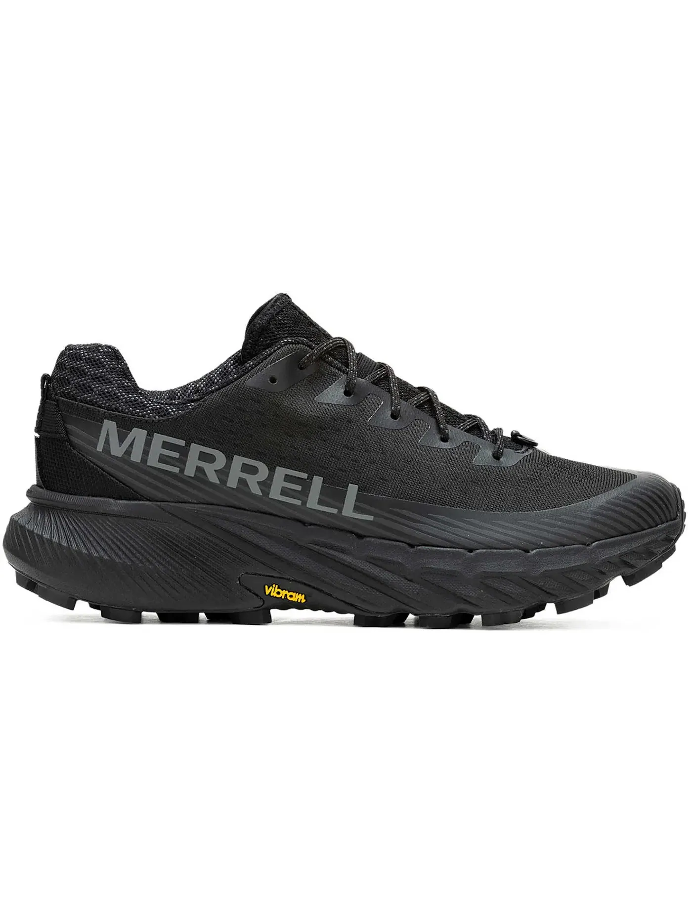 Мужские кроссовки для бега Merrell Agility Peak 5 — изображение 1 из 1, черный/черный