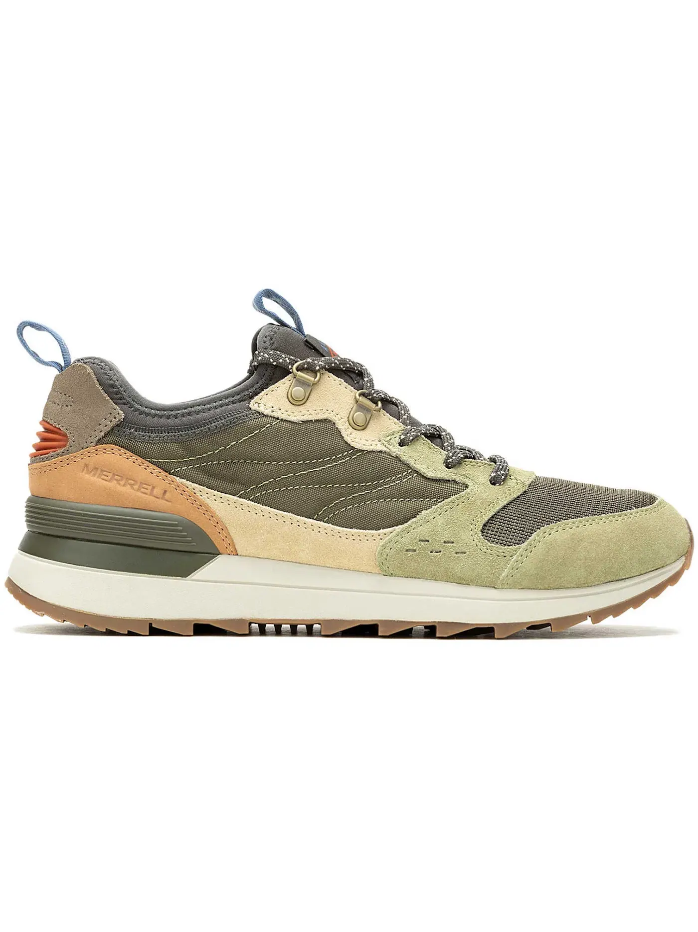 Мужские кроссовки Lifestyle Merrell Alpine 83 Sneaker Recraft — изображение 1 из 1, оливковый мульти