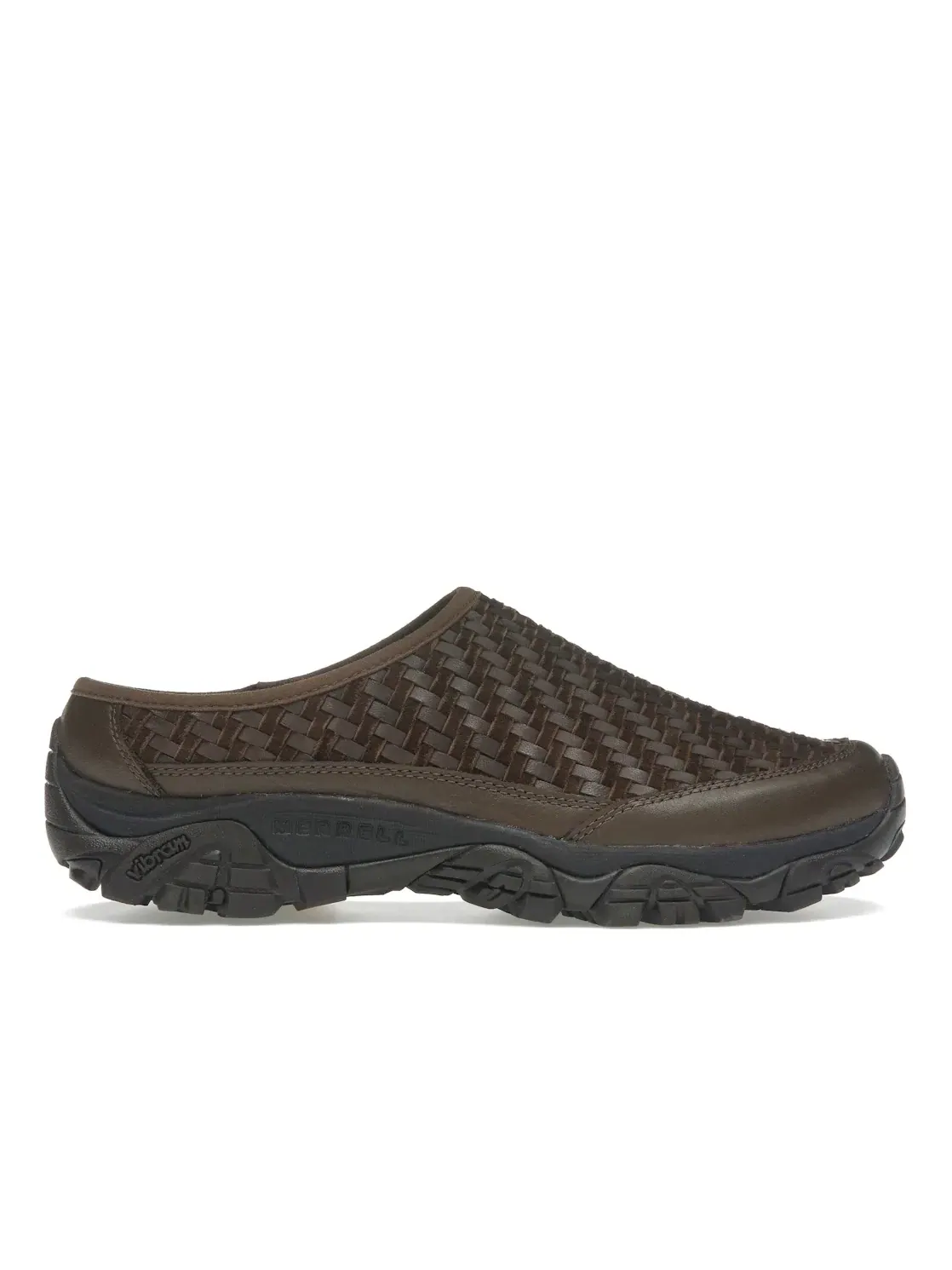 Мужские сандалии-слайды с плетеной кожей Merrell Moab 2 Slide Leather Woven 1TRL — изображение 1 из 4, еж/перезвонок