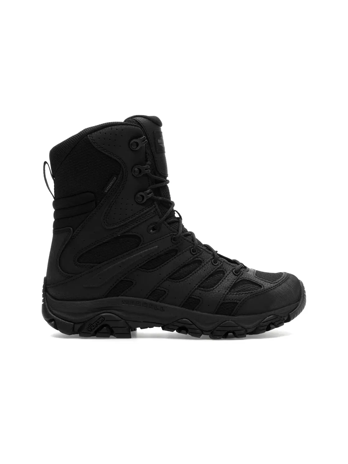 Мужские тактические ботинки с водонепроницаемой мембраной Merrell Moab 3 8" Tactical Zip Waterproof Boot — изображение 1 из 4