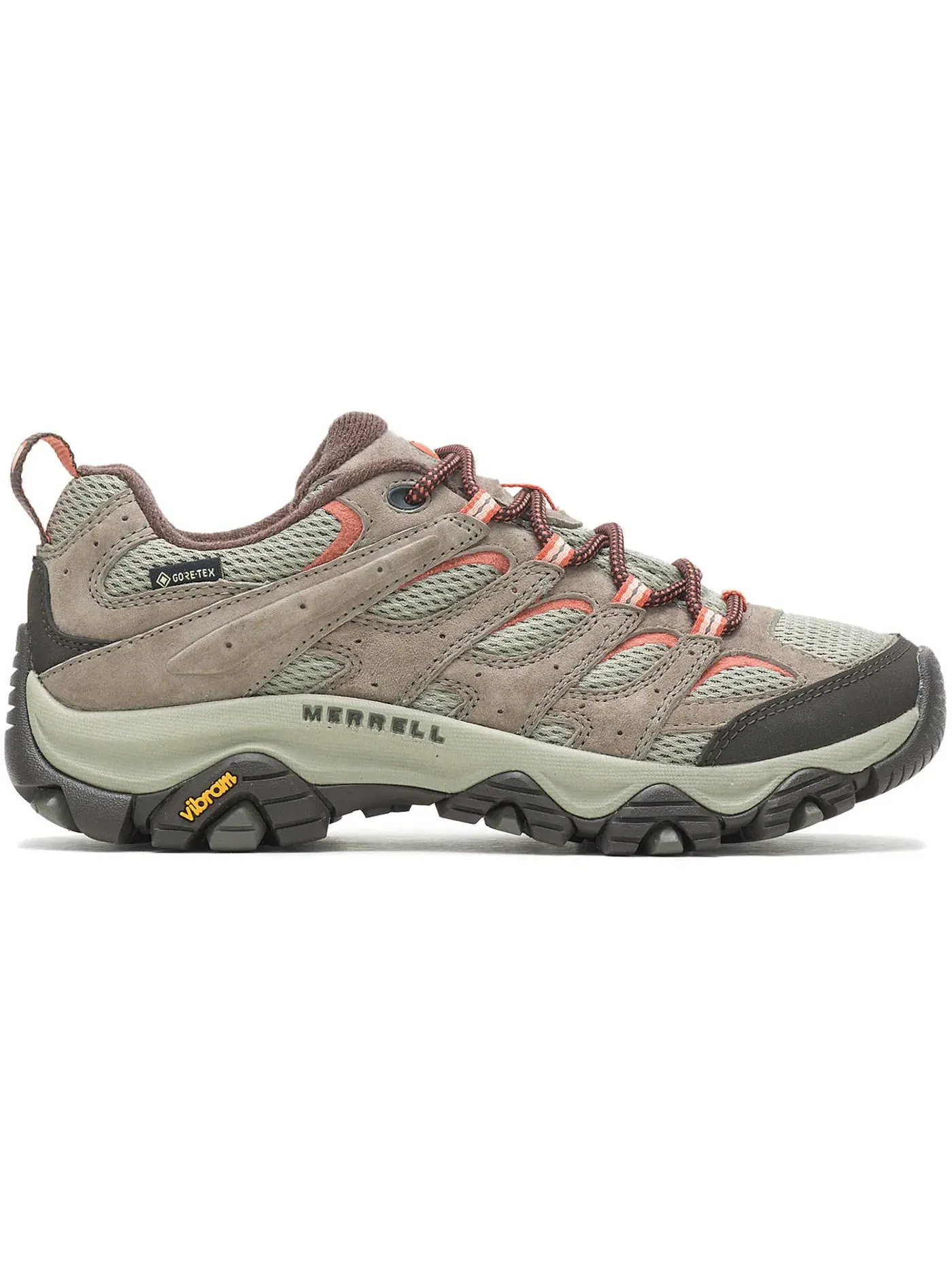 Женские кроссовки для треккинга с мембраной Gore-Tex Merrell Moab 3 Gore-Tex, Bungee Cord — изображение 1 из 1