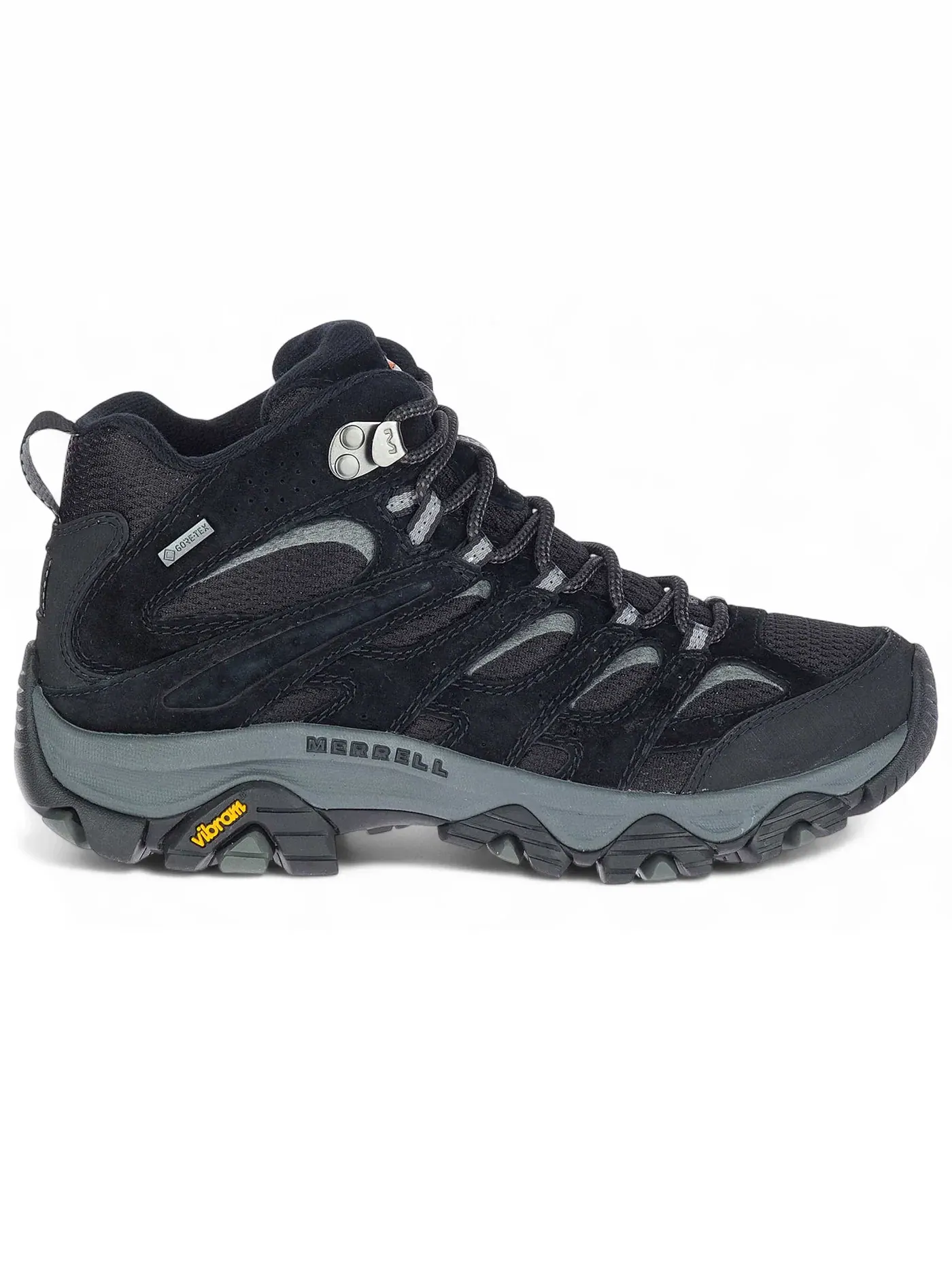 Женские кроссовки для хайкинга с мембраной Gore-Tex Merrell Moab 3 Mid Gore-Tex — изображение 1 из 1, черный/серый
