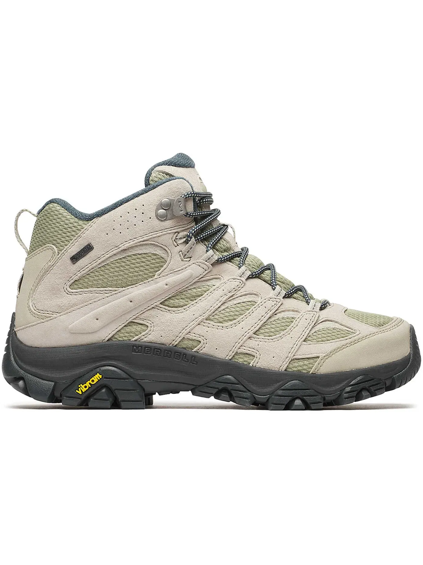 Мужские кроссовки для трейлраннинга Merrell Moab 3 Mid Gore-Tex — изображение 1 из 1, белый