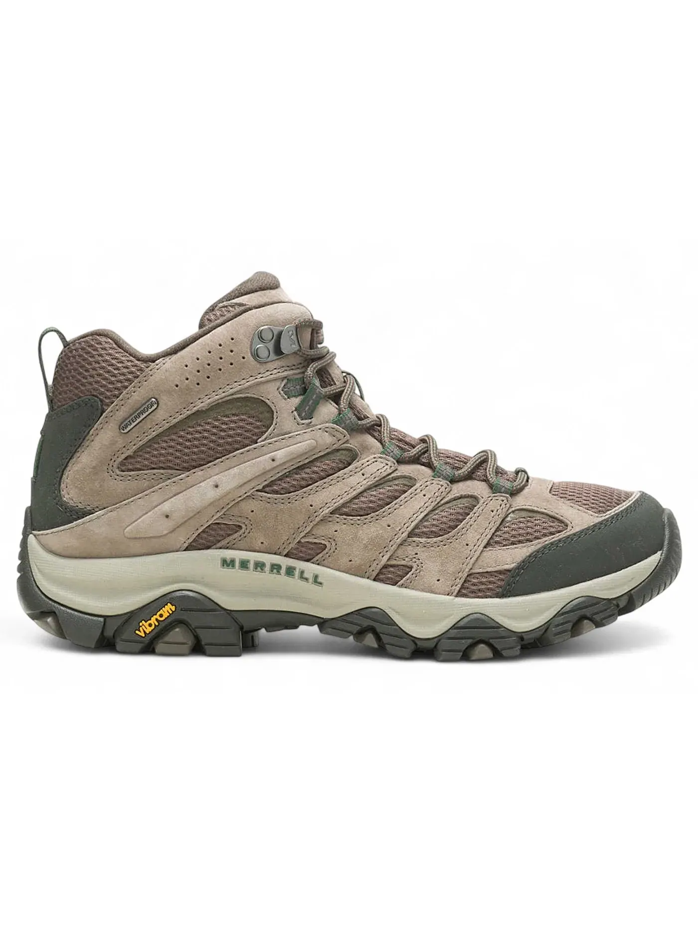 Мужские трекинговые ботинки с мембраной Merrell Moab 3 Mid Waterproof — изображение 1 из 1, серый