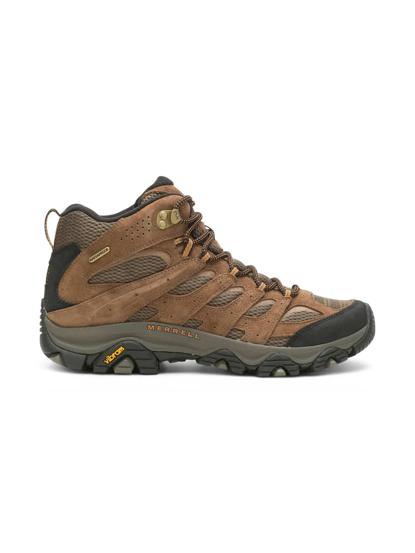Мужские треккинговые ботинки с мембраной Merrell Moab 3 Mid Waterproof — изображение 1 из 1, земля