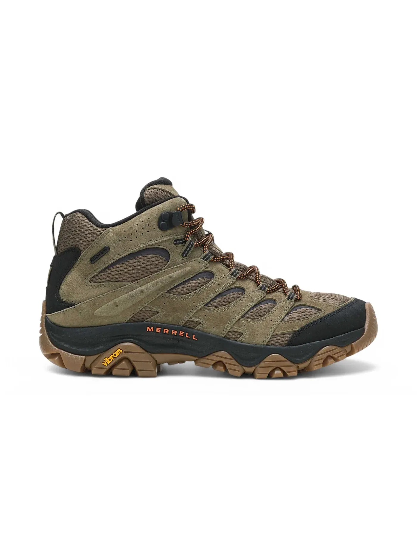 Мужские кроссовки для активного отдыха Merrell Moab 3 Mid Waterproof — изображение 1 из 1, оливковый
