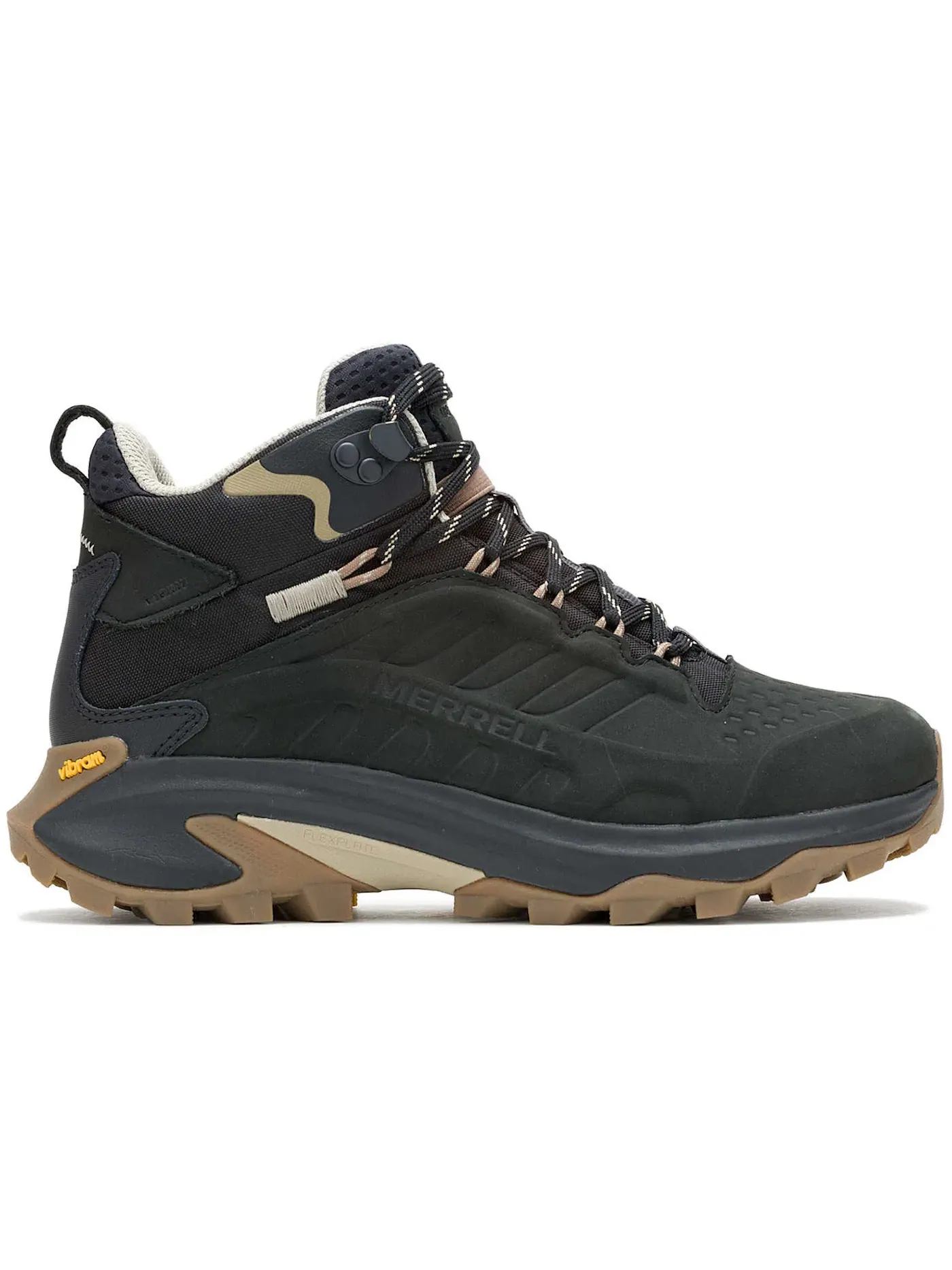 Женские кроссовки для активного отдыха с высокой посадкой Merrell Moab Speed 2 Leather Mid Waterproof — изображение 1 из 1