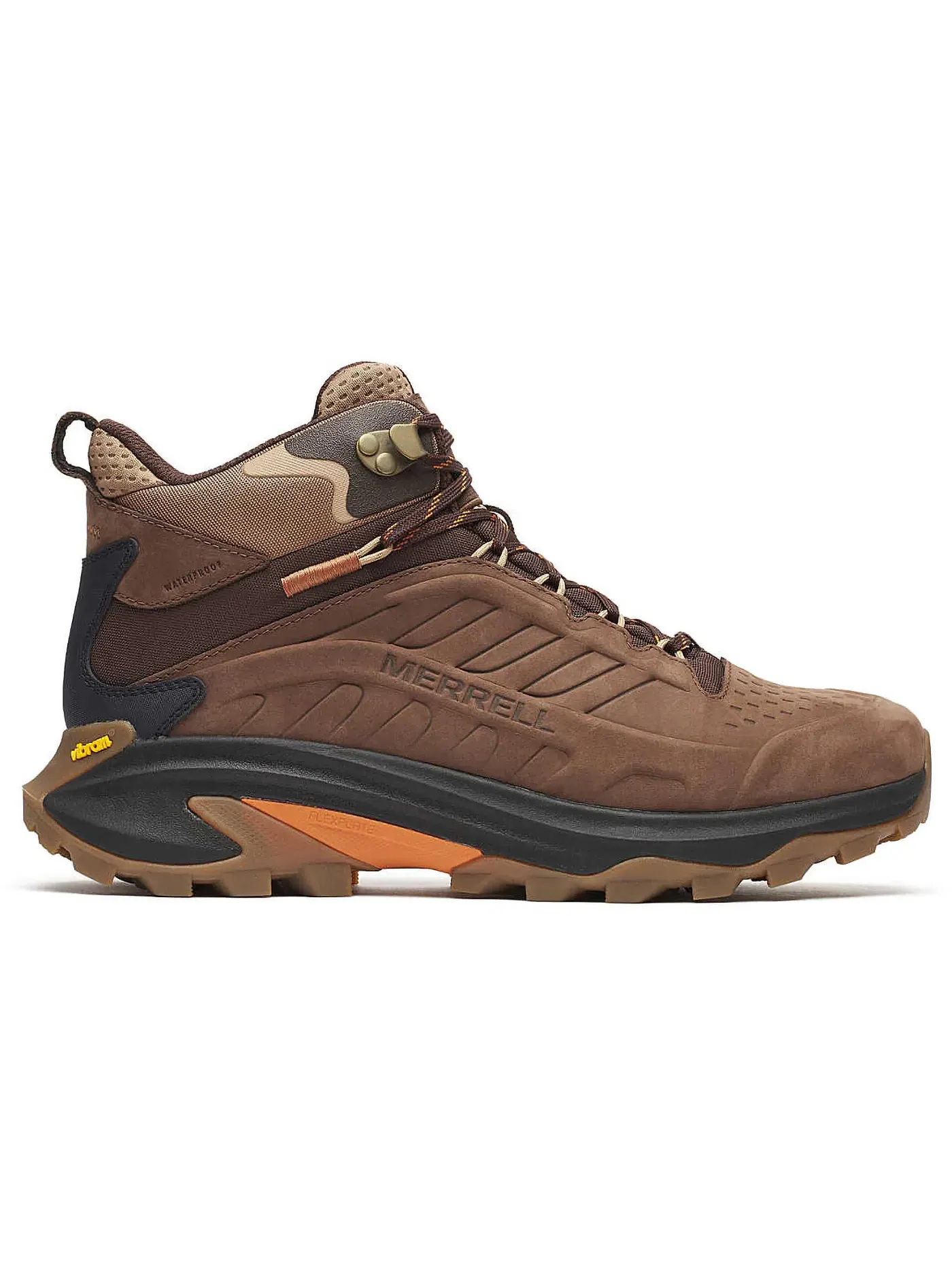 Мужские кроссовки для бега Merrell Moab Speed 2 Leather Mid Waterproof — изображение 1 из 1, еж/перезвонок