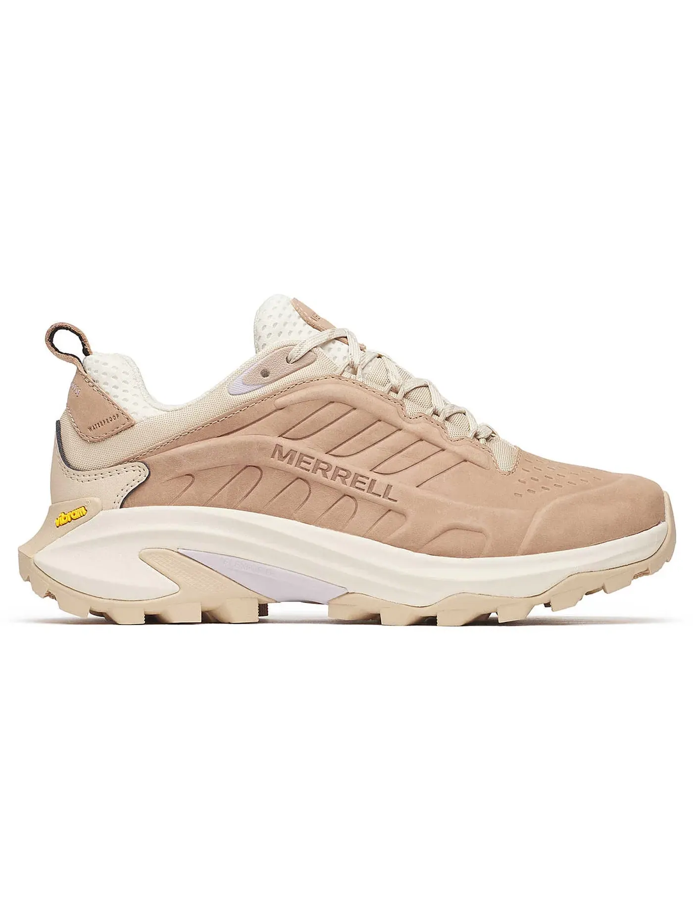 Женские кроссовки для бега с водонепроницаемой кожей Merrell Moab Speed 2 Leather Waterproof — изображение 1 из 1, каштанный
