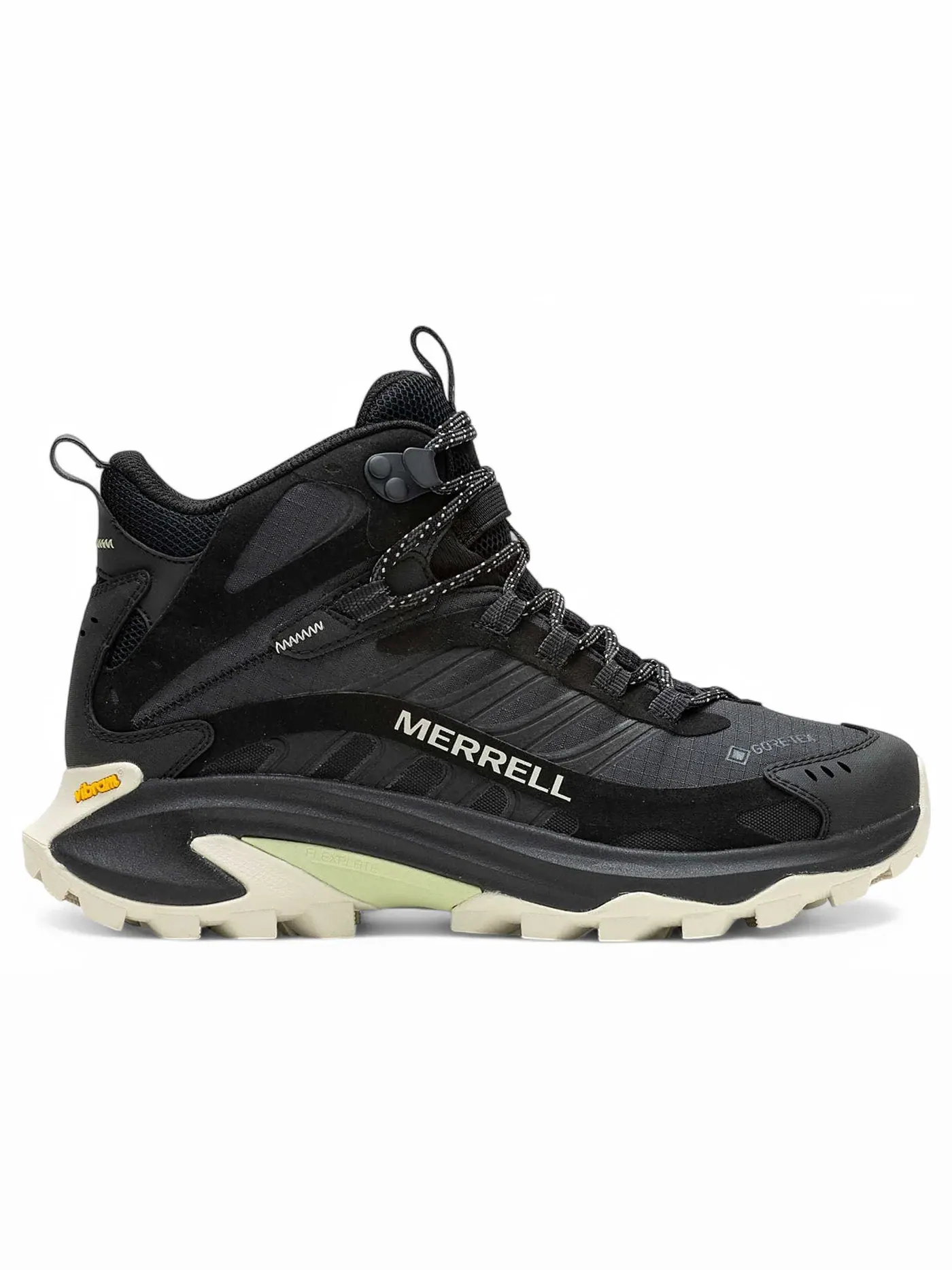 Женские треккинговые ботинки с мембраной Merrell Moab Speed 2 Mid Gore-Tex — изображение 1 из 1, черный