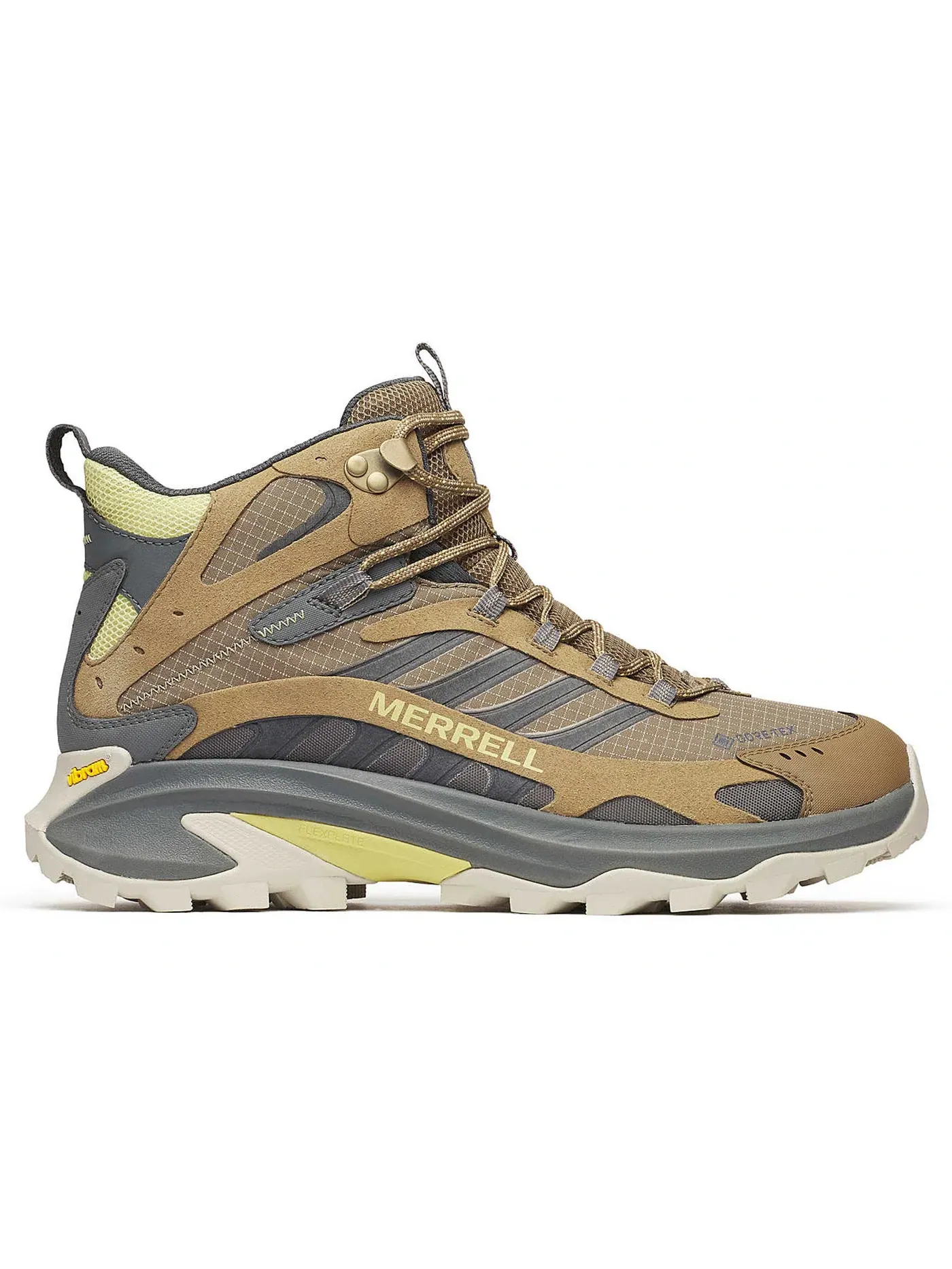 Мужские кроссовки для трейлраннинга с мембраной Merrell Moab Speed 2 Mid Gore-Tex — изображение 1 из 1, серый