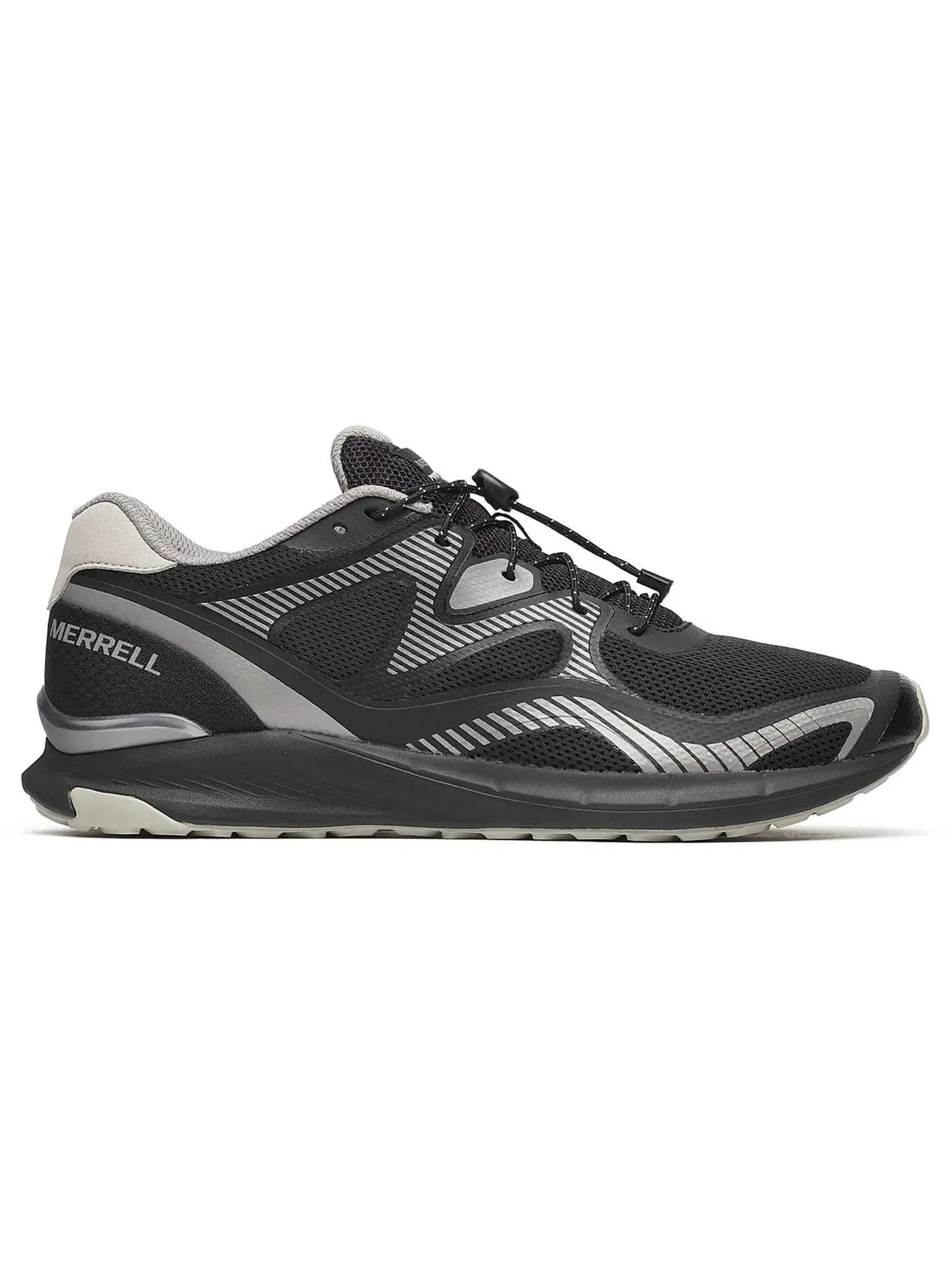 Мужские кроссовки для бега Merrell Skyquest Trek 1TRL — изображение 1 из 1, черный/серебристый